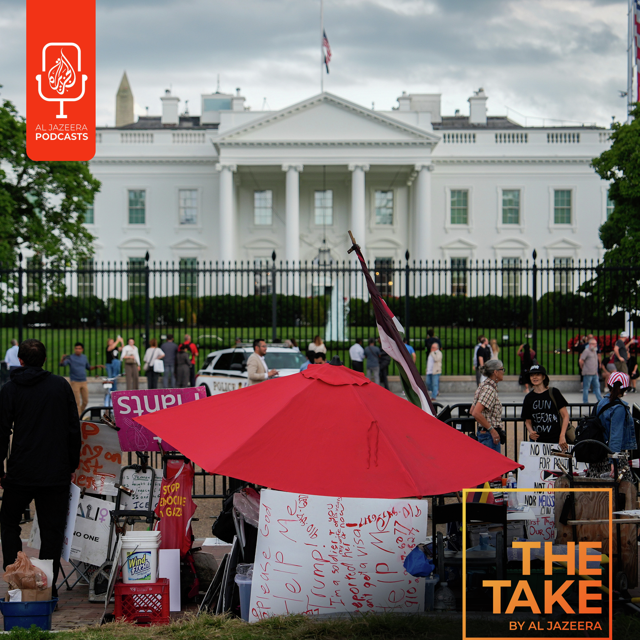 The White House Peace Vigil is dismantled – why?