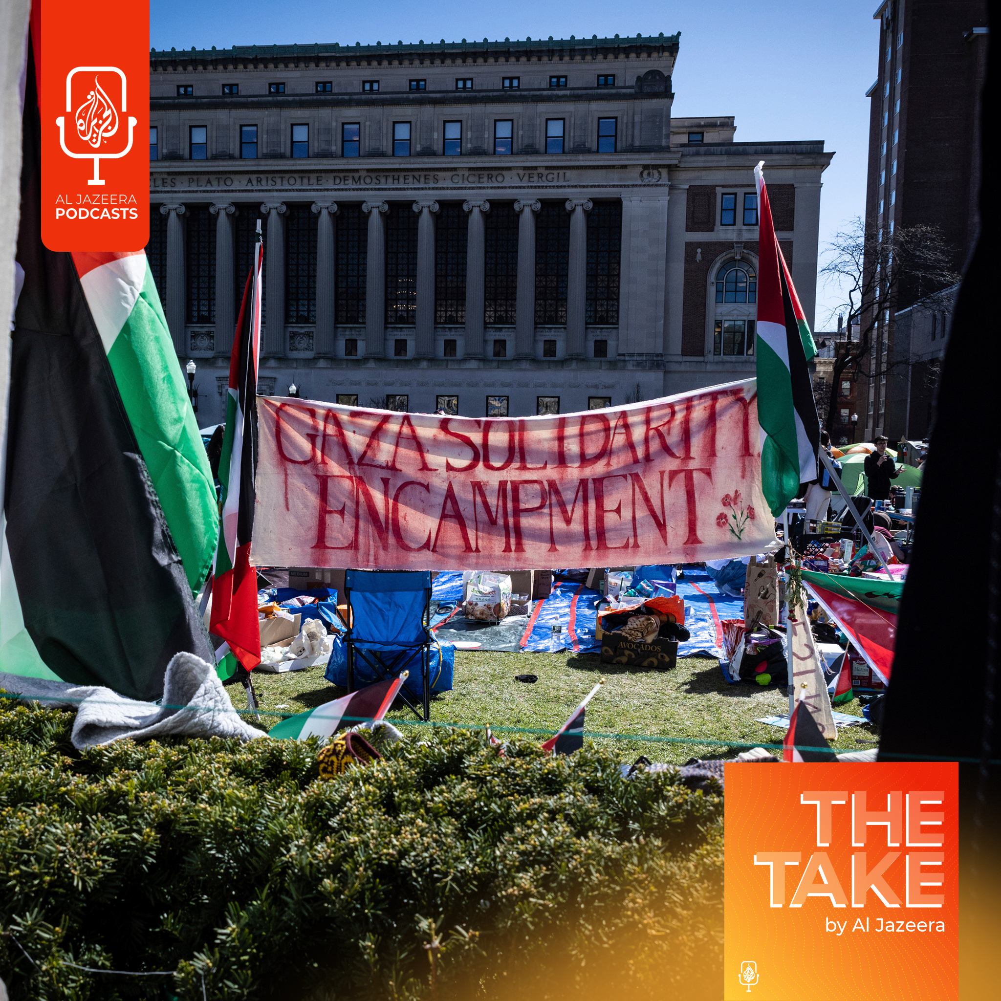 Inside the Gaza solidarity encampment at Columbia University