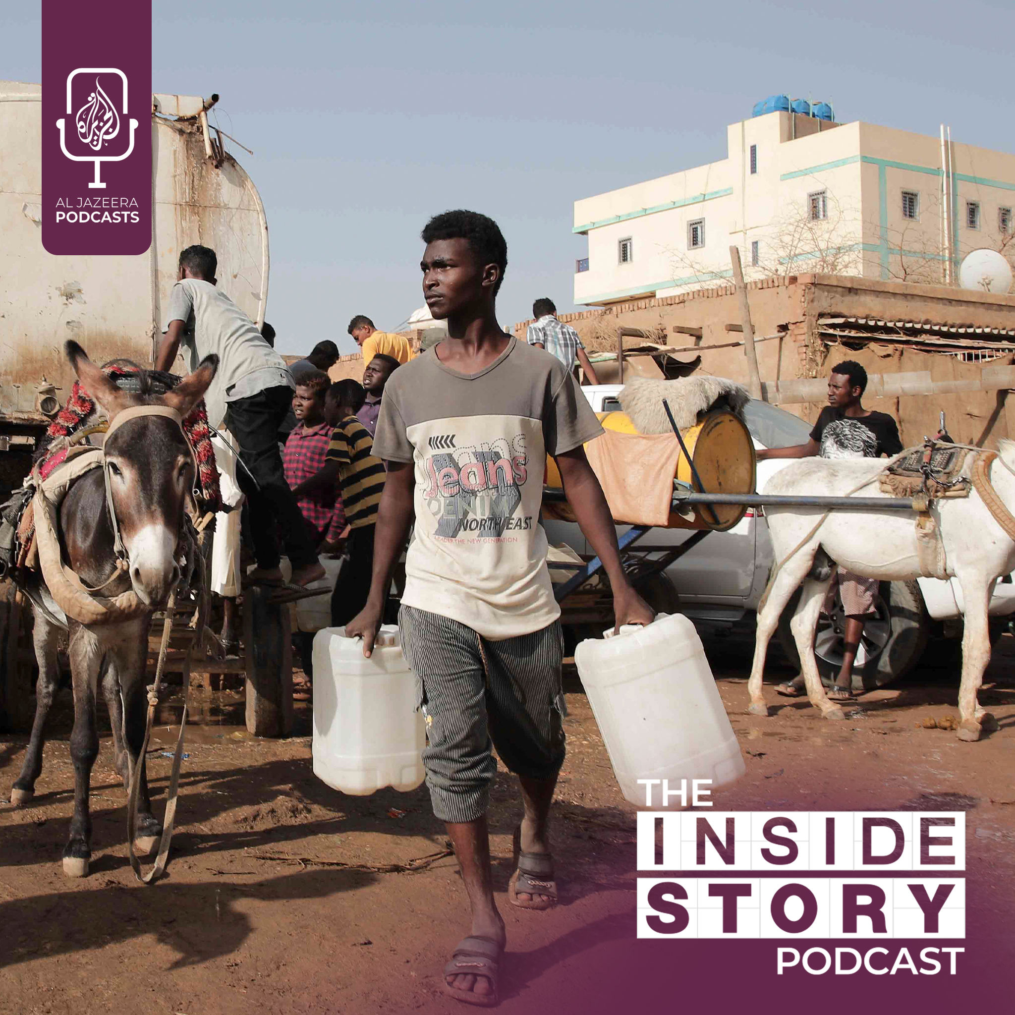 How is the world helping the people in Sudan?