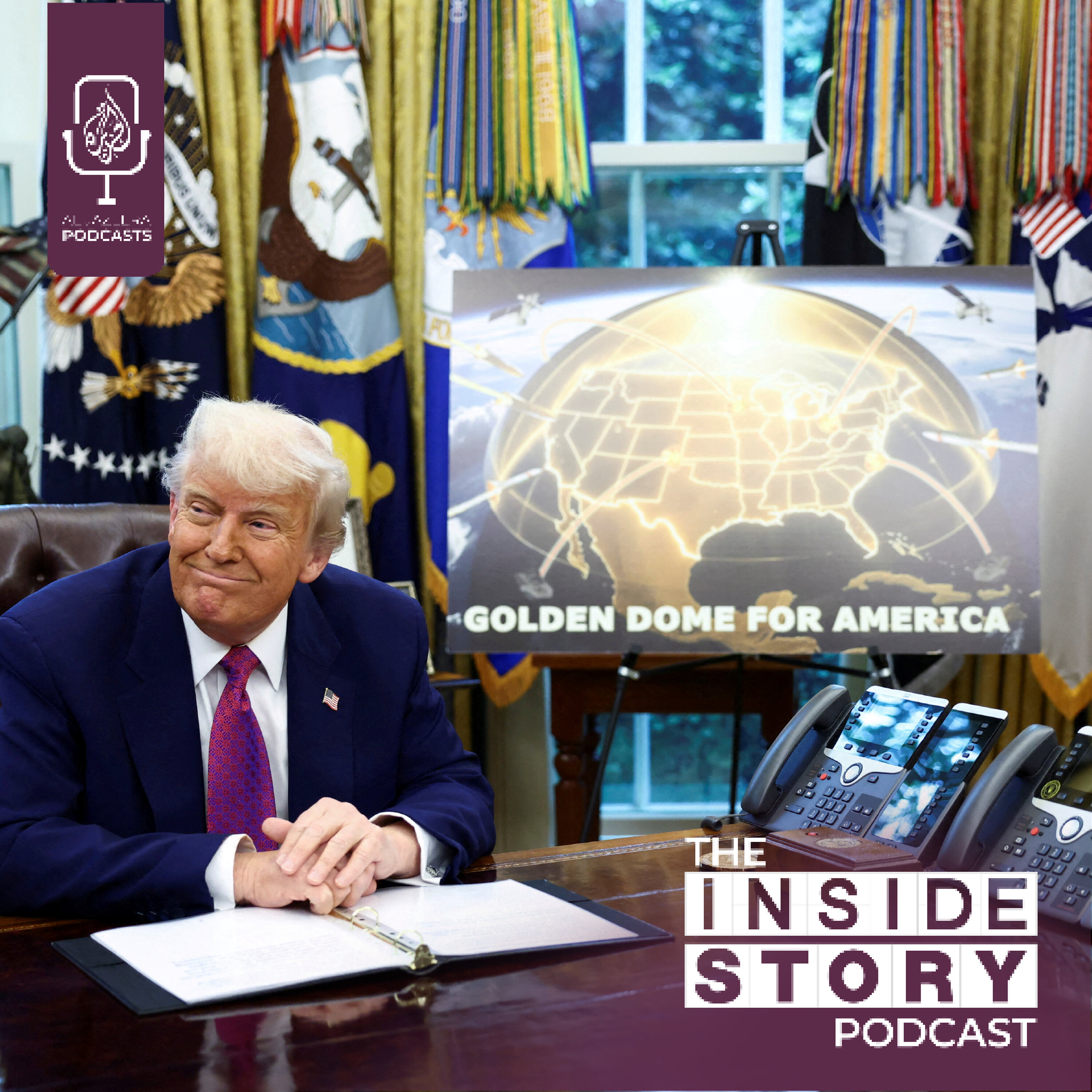 What is the Golden Dome defence system Trump announced?