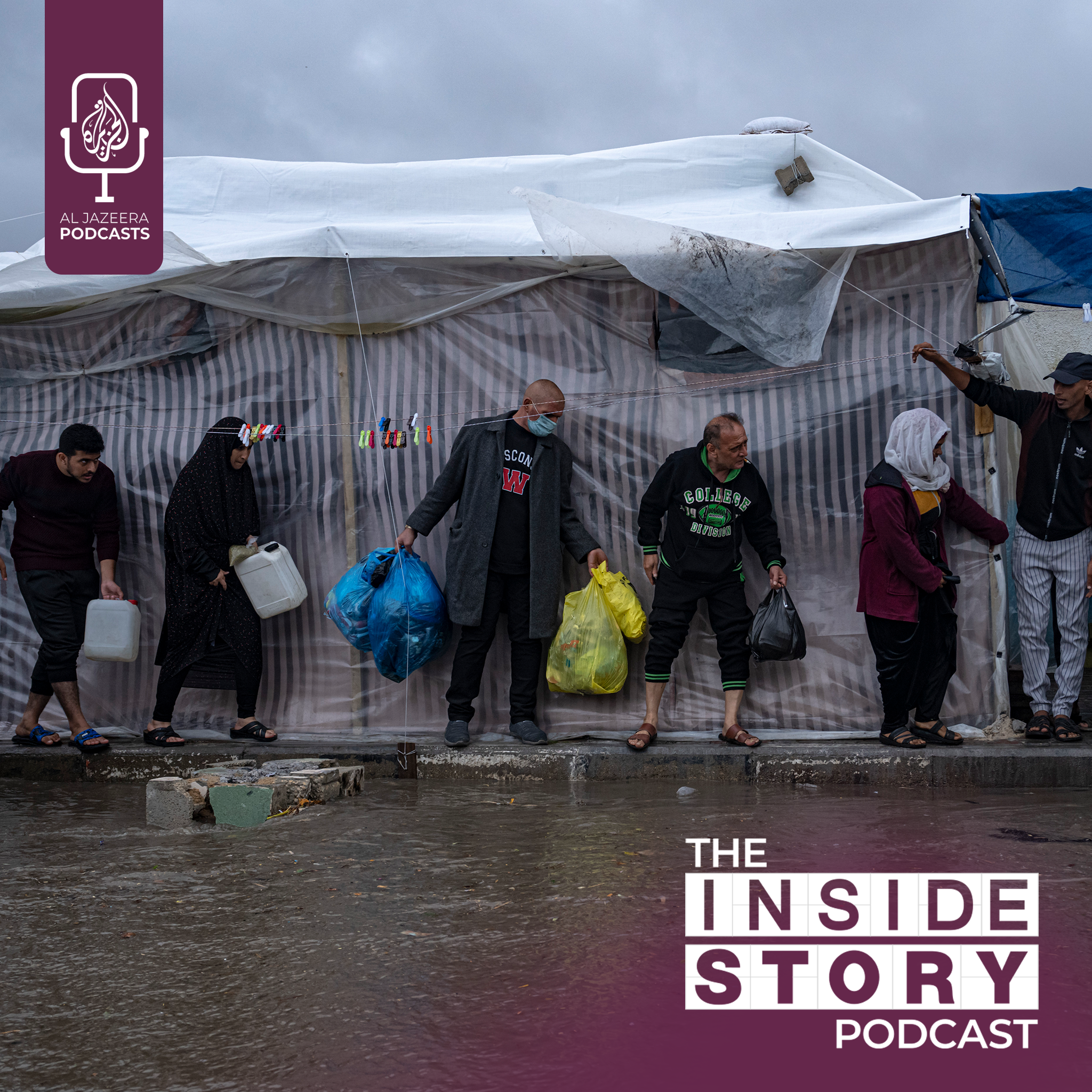 What dangers does winter bring for the people of Gaza?