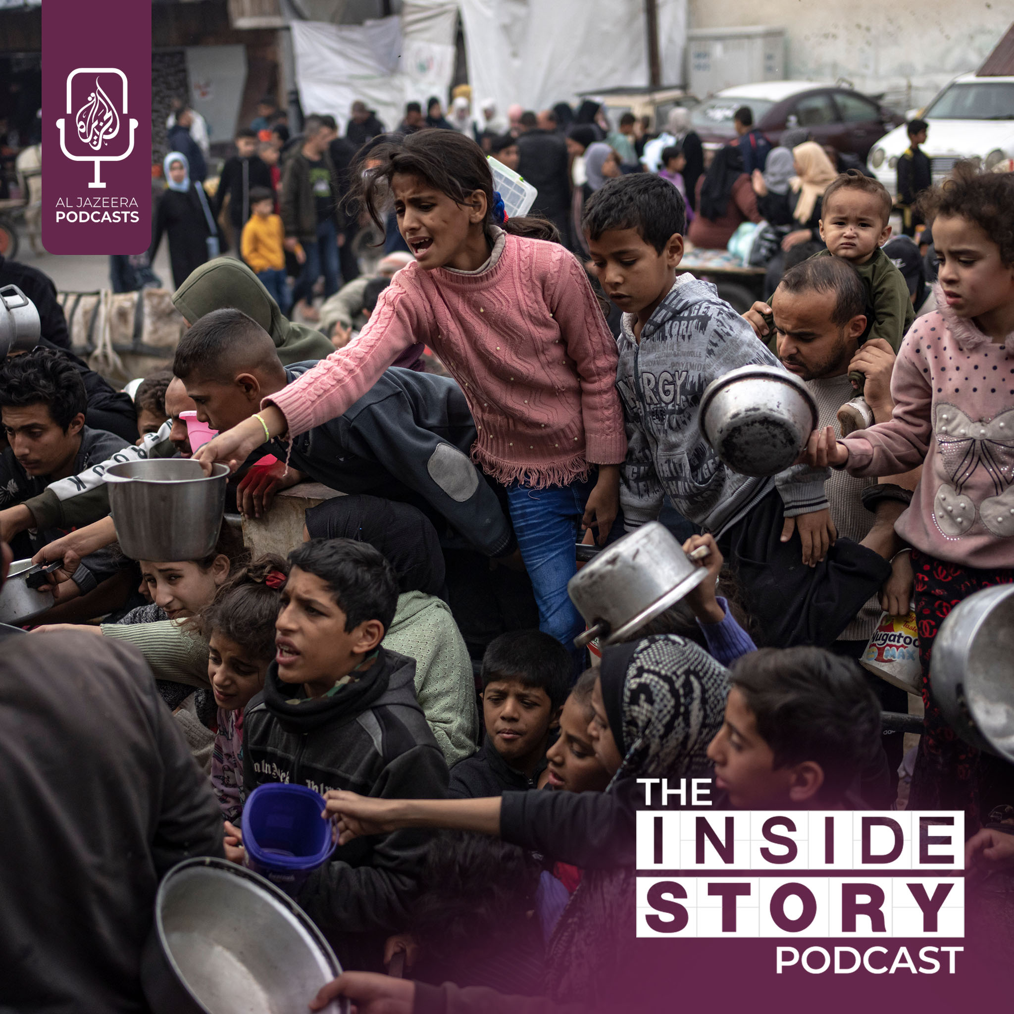 How can aid reach Palestinians in Gaza if the fighting doesn't stop?