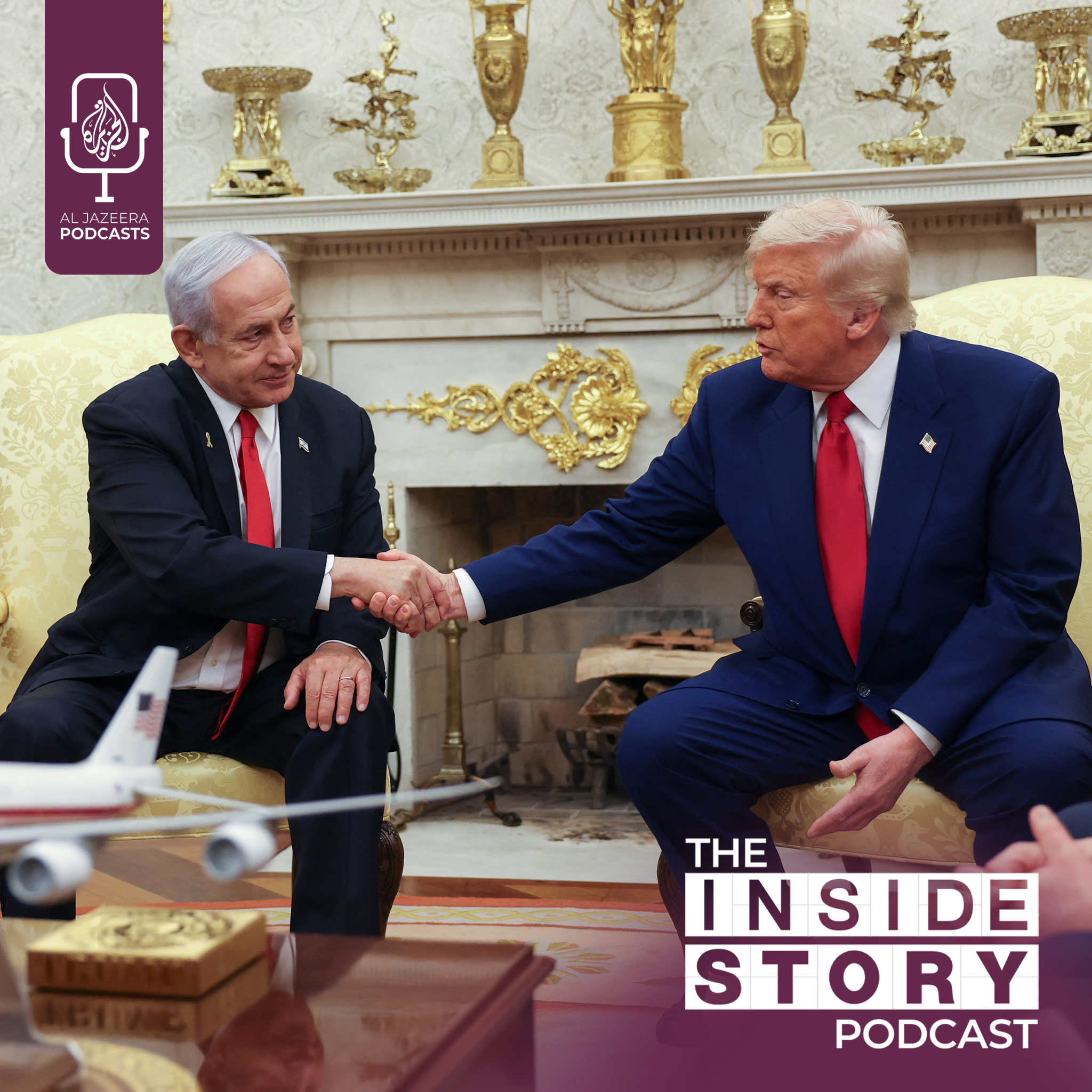 Why did Netanyahu visit the White House?
