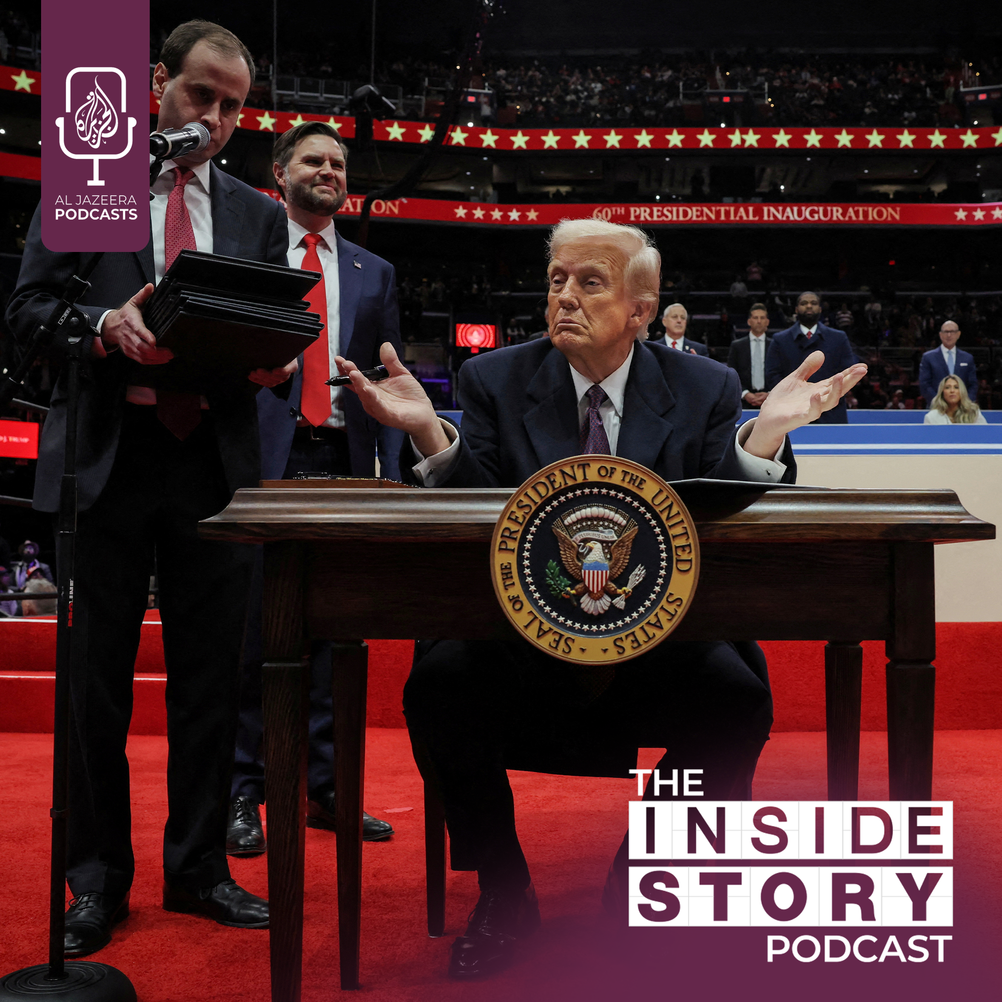 How is the world viewing Trump's inauguration speech?