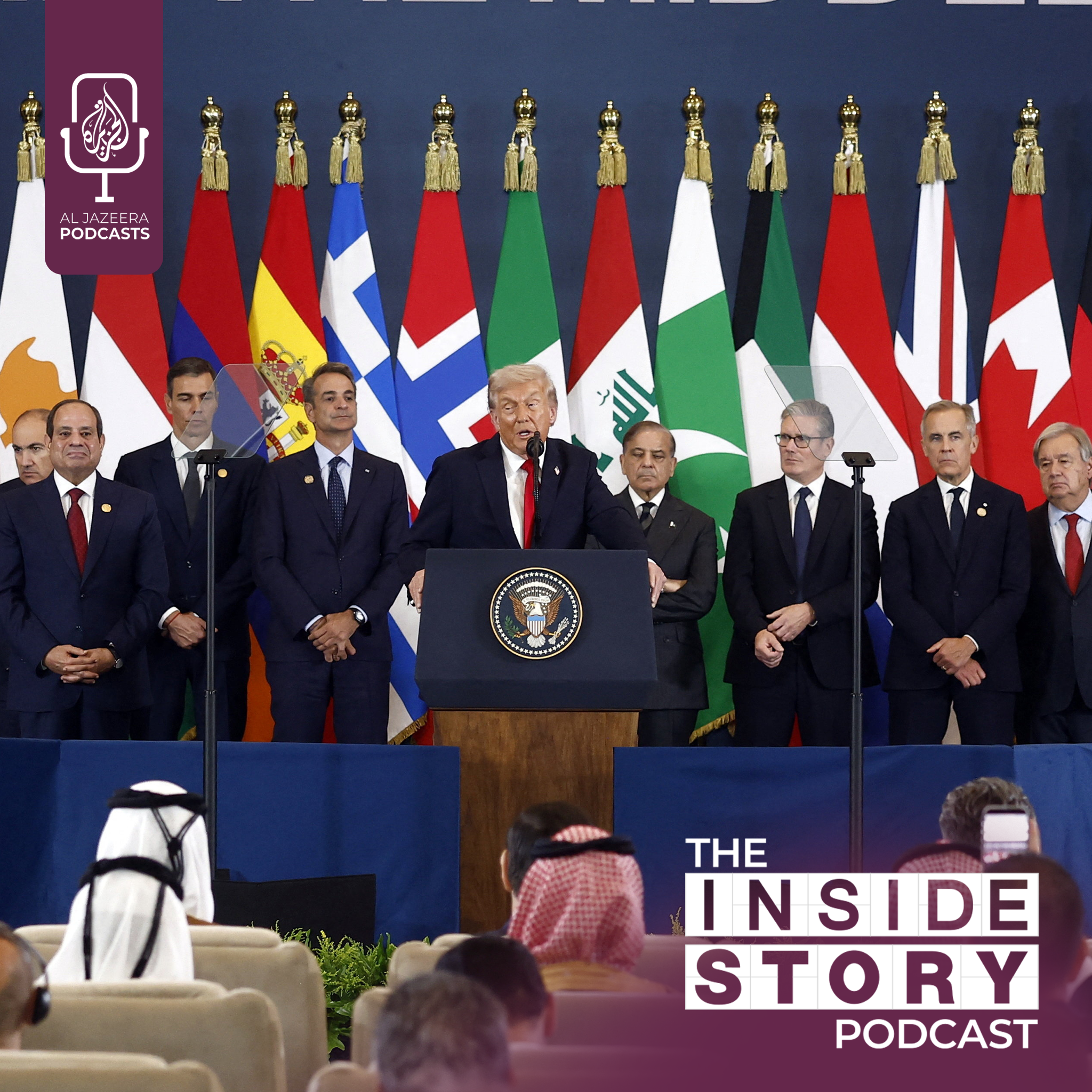 How will Donald Trump enforce his plan for Gaza?