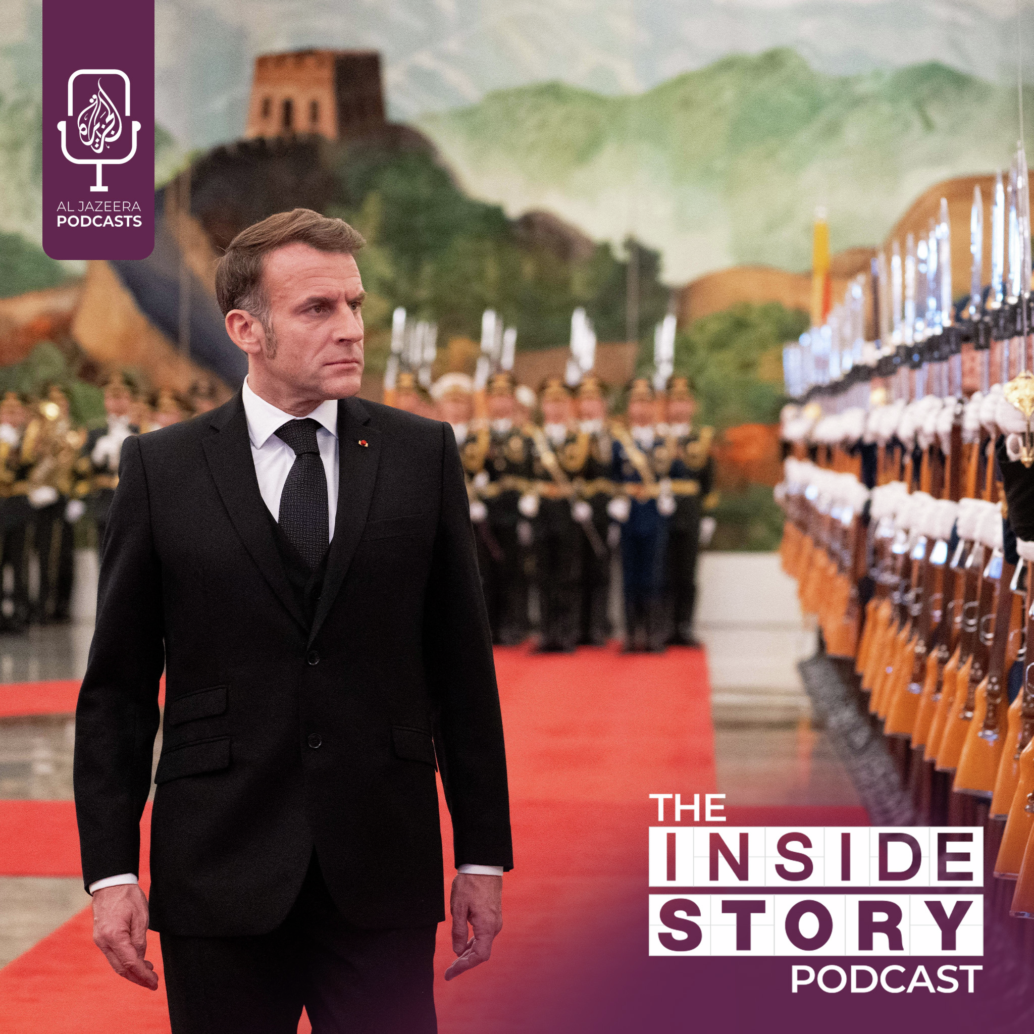 Why is France's Macron in China visiting Xi Jinping?