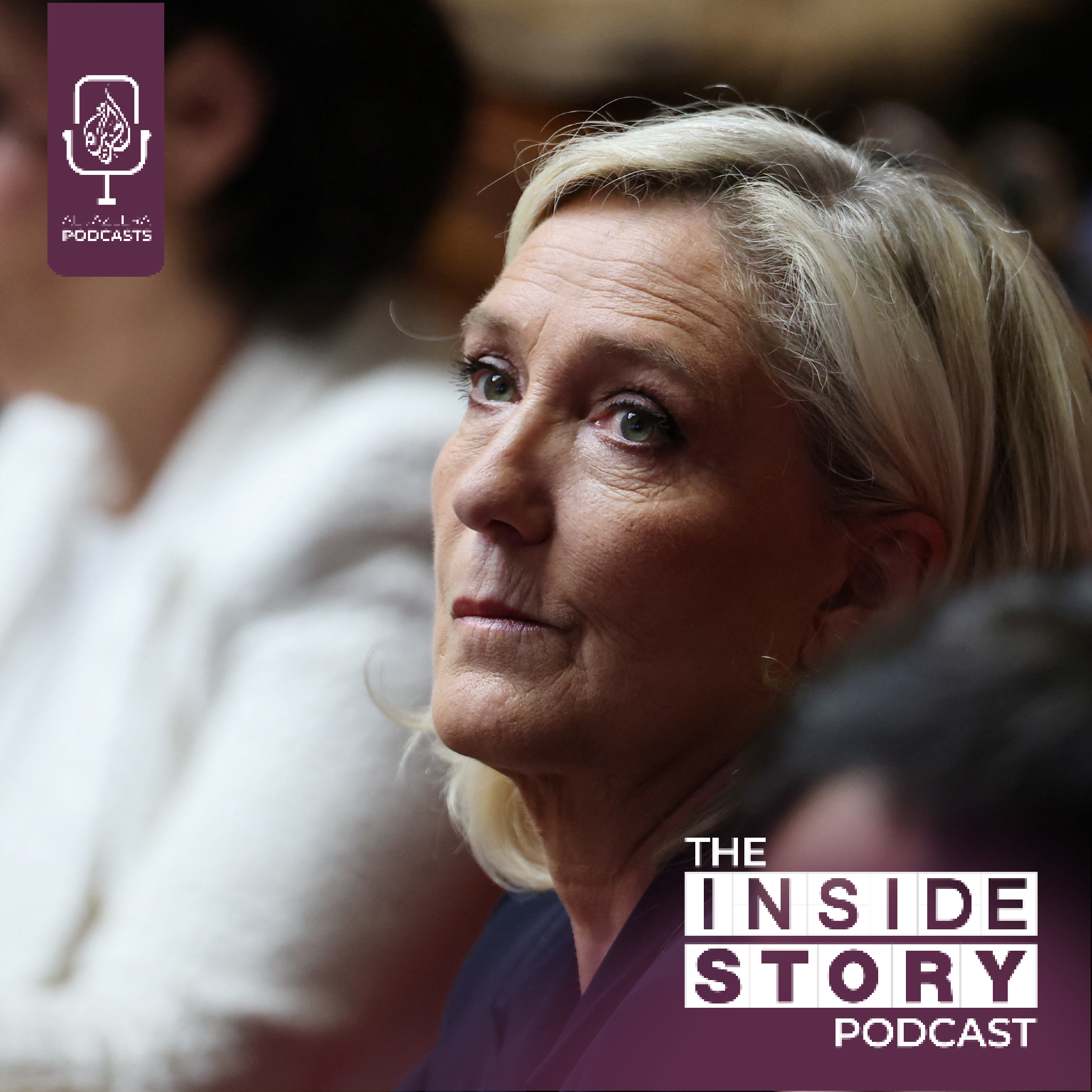 What are the implications of Marine Le Pen's embezzlement conviction?
