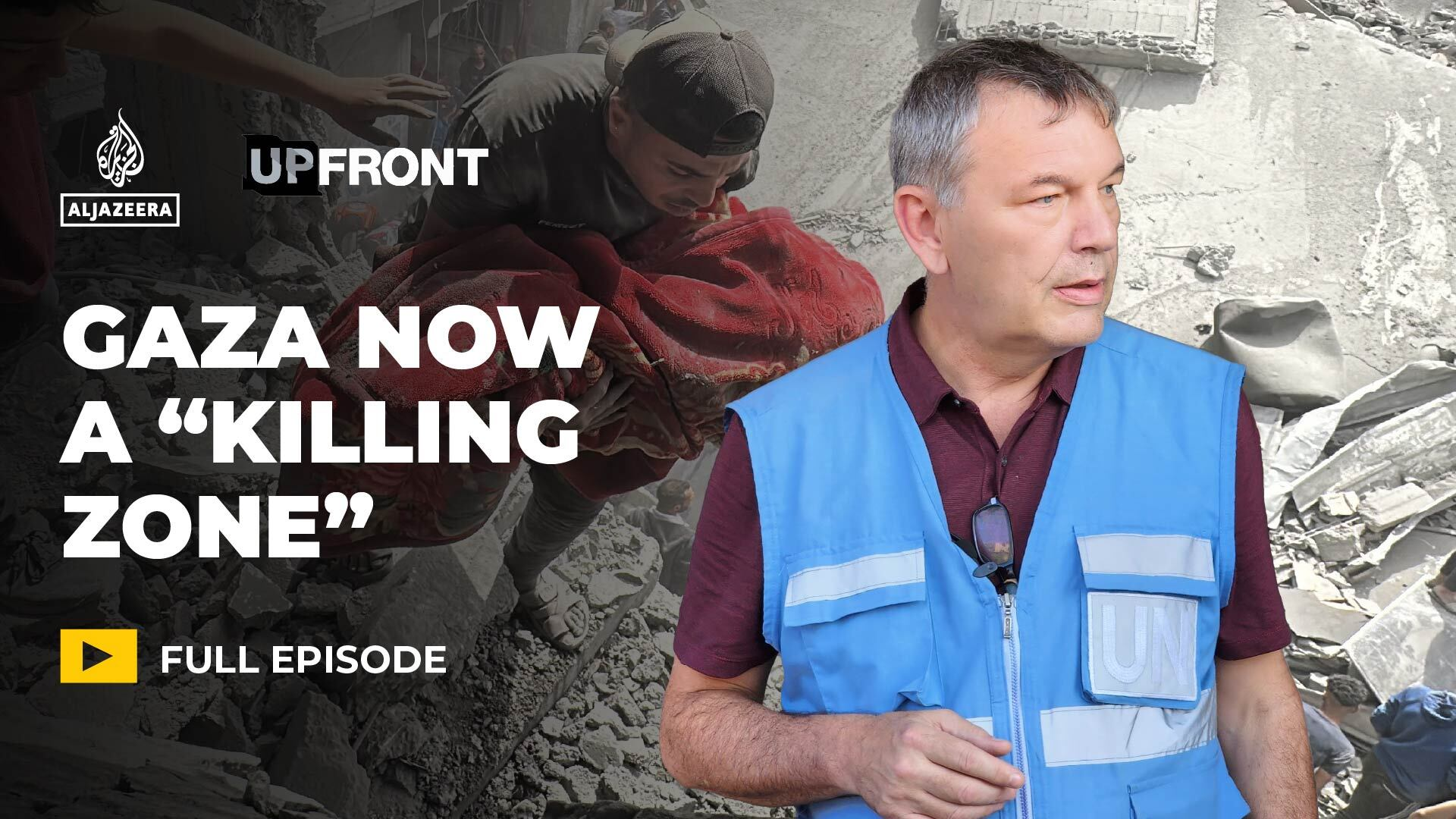 Gaza is a post-apocalyptic killing zone: UNRWA chief Philippe Lazzarini | UpFront