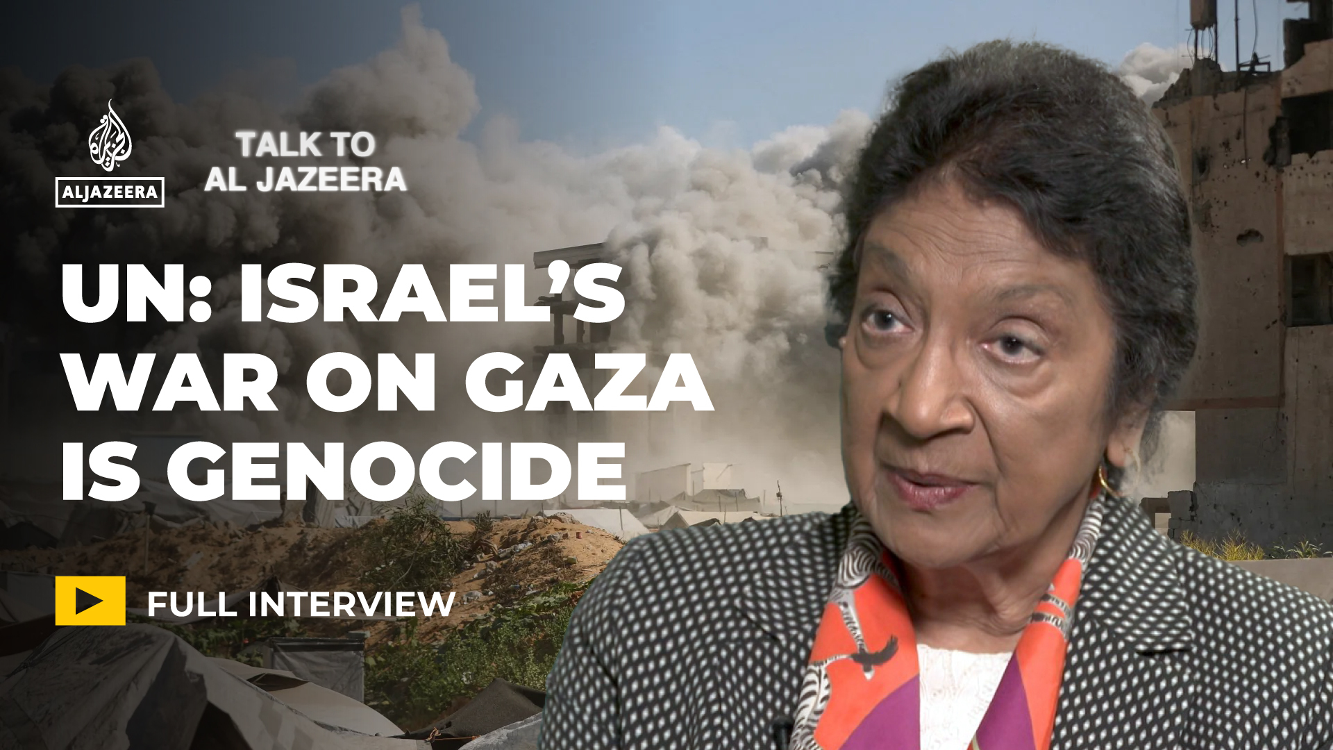 UN’s Navi Pillay: Israel committing genocide in Gaza war