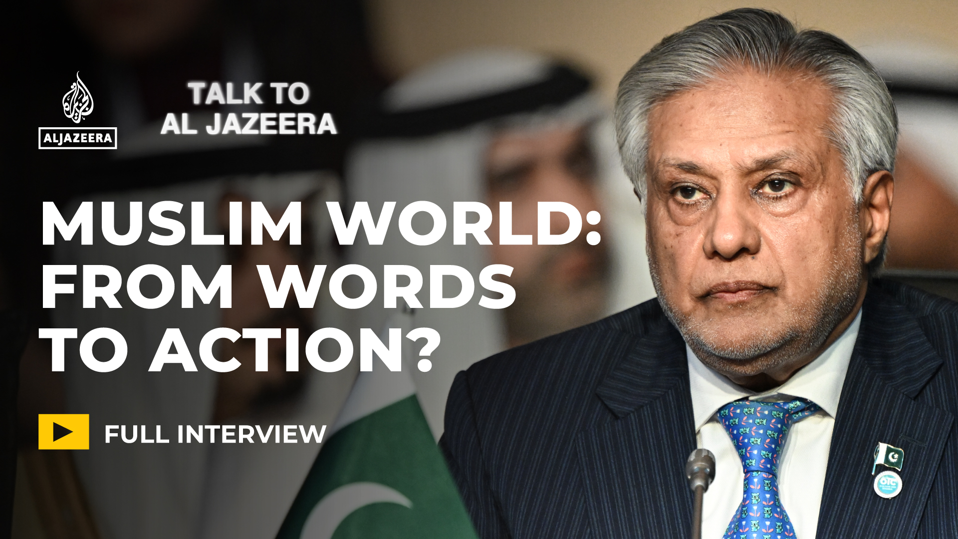 The Muslim world must move from words to action