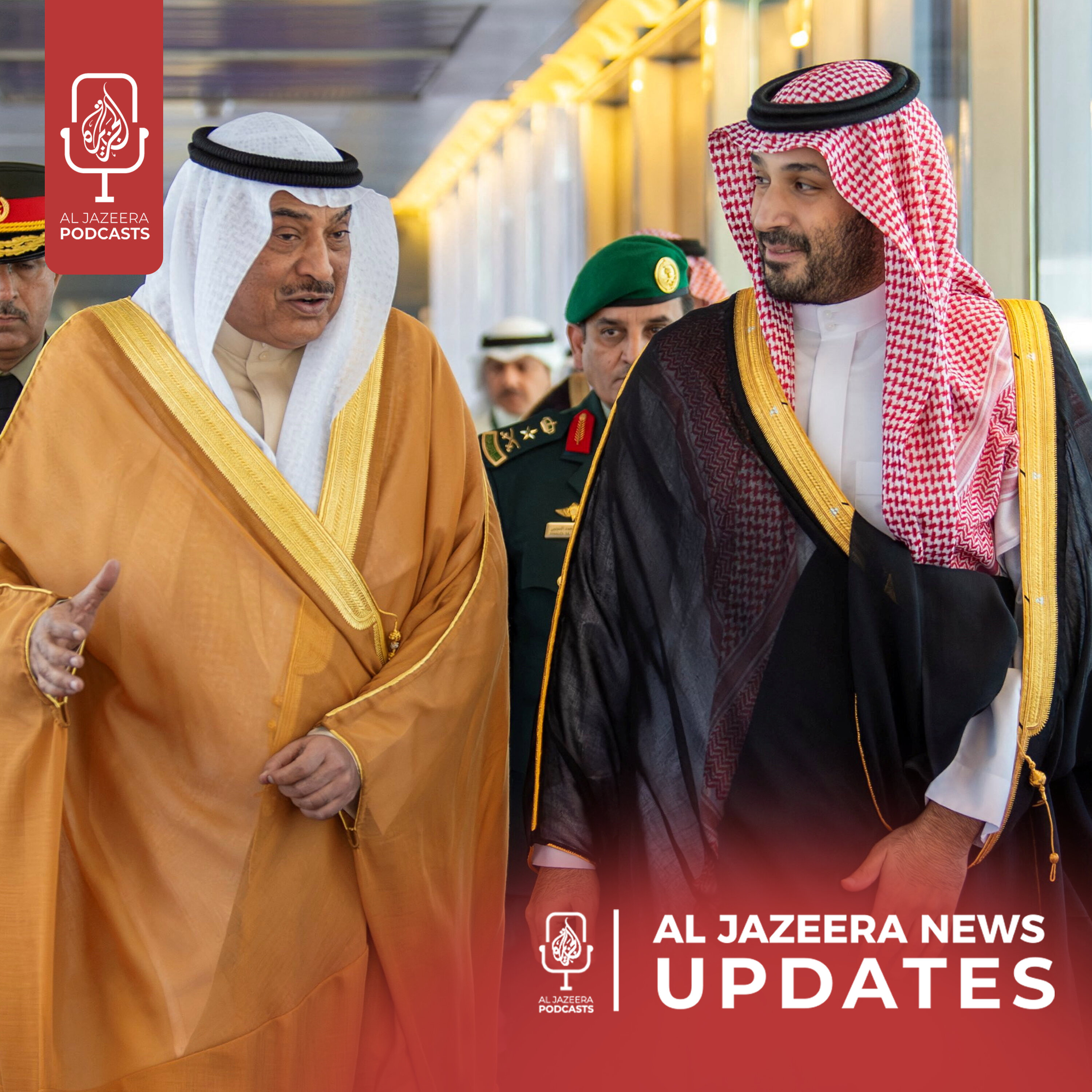 Gulf leaders meet in Saudi, Israeli forced evacuation orders for 16 Lebanese towns episode artwork