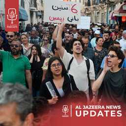 Strike near nuclear plant in UAE, Protests in Tunisia against President Kais Saied