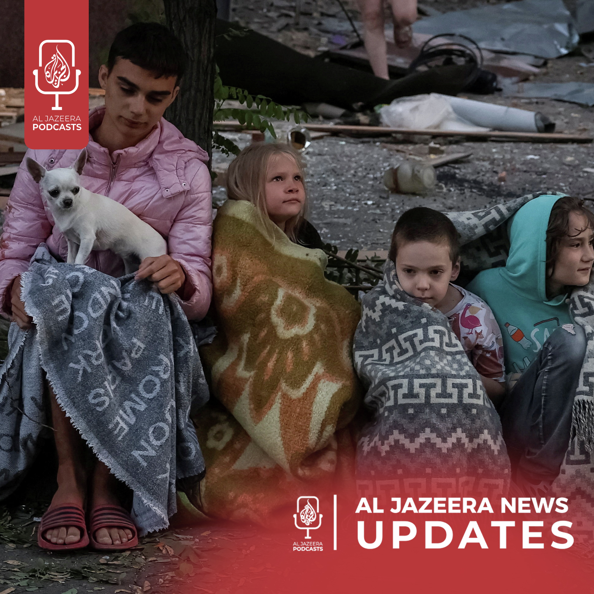 Israel-made famine in Gaza takes a toll, Russia bombs Kyiv overnight