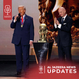 Trump receives inaugural FIFA peace prize, DR Congo fighting continues