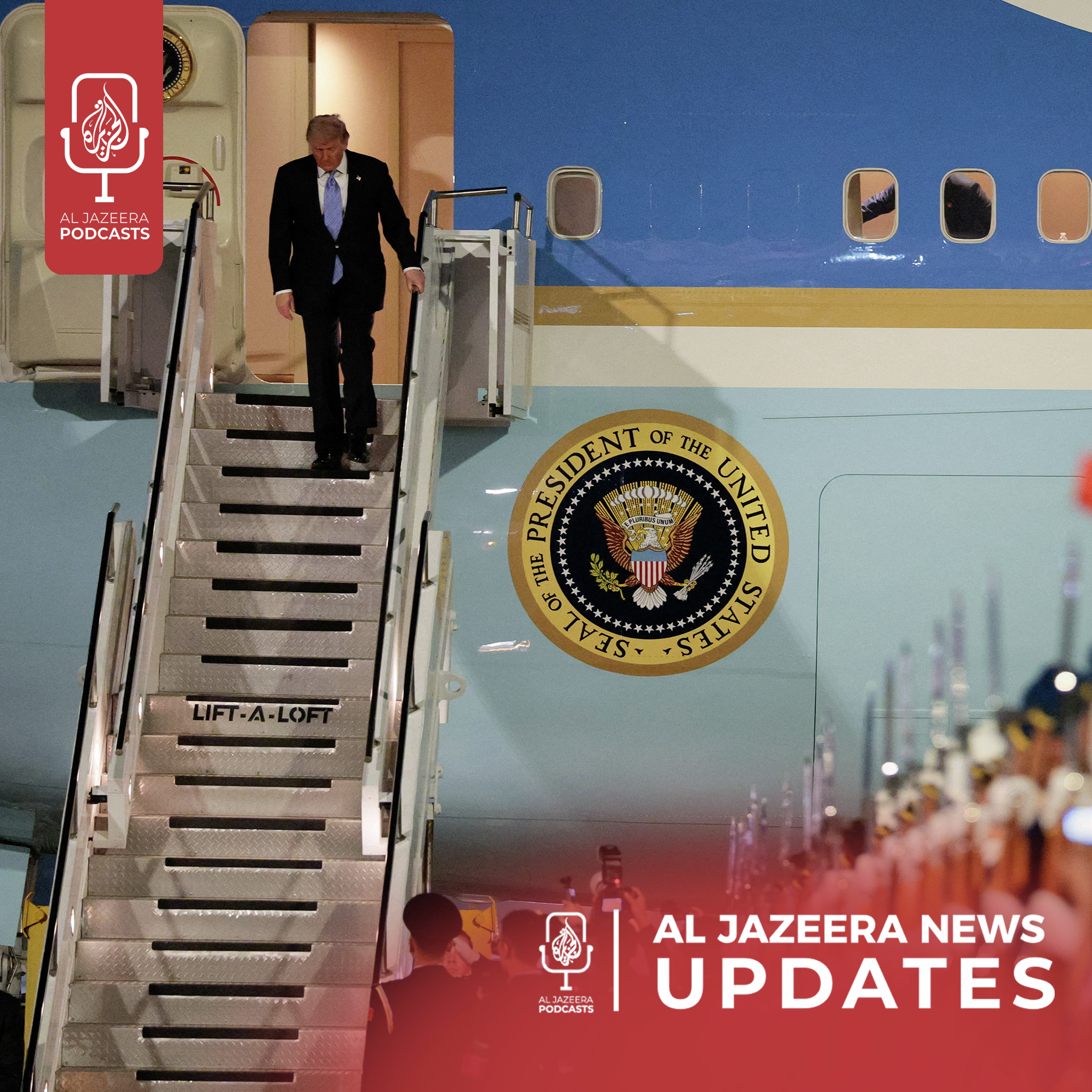 Breaking: Trump lands in Beijing for first time in 9 years