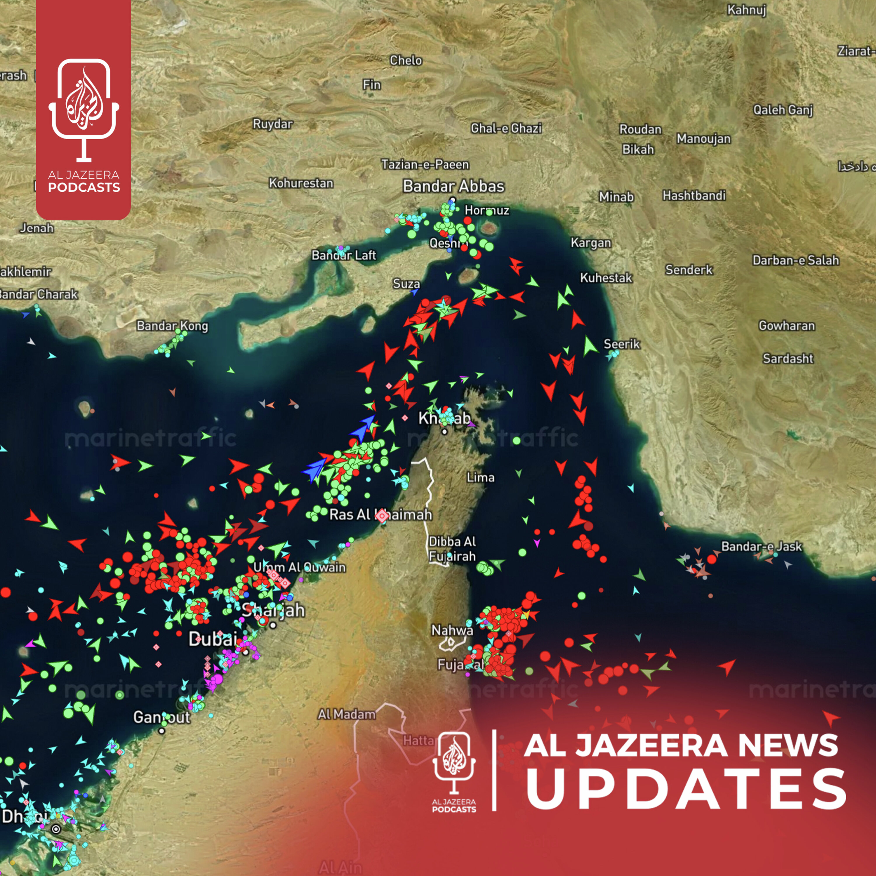 Hoping for easing of Hormuz crisis, Rubio rejects tolls for shipping waterway episode artwork