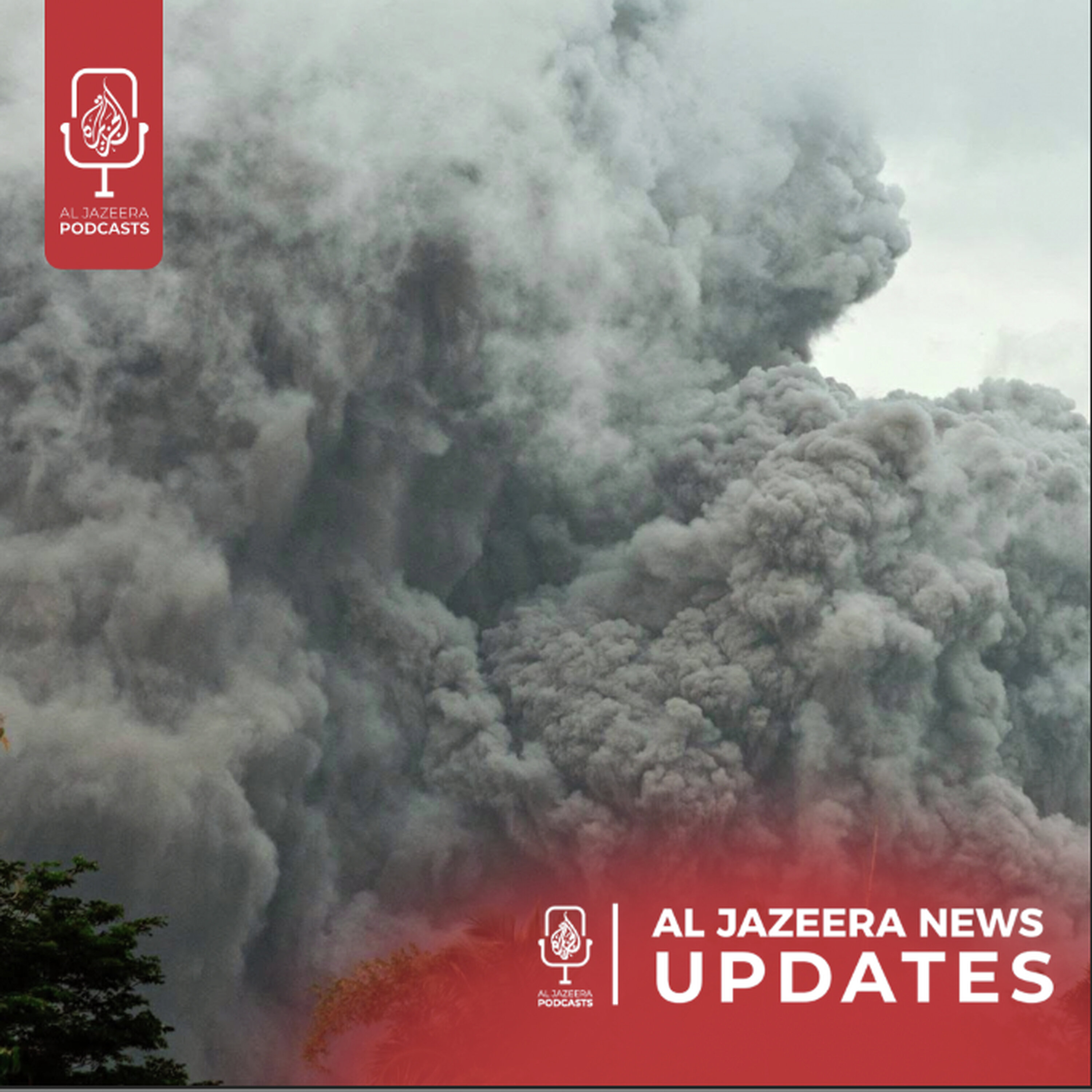 Mali mass graves discovery, Philippines Mayon volcano erupts episode artwork