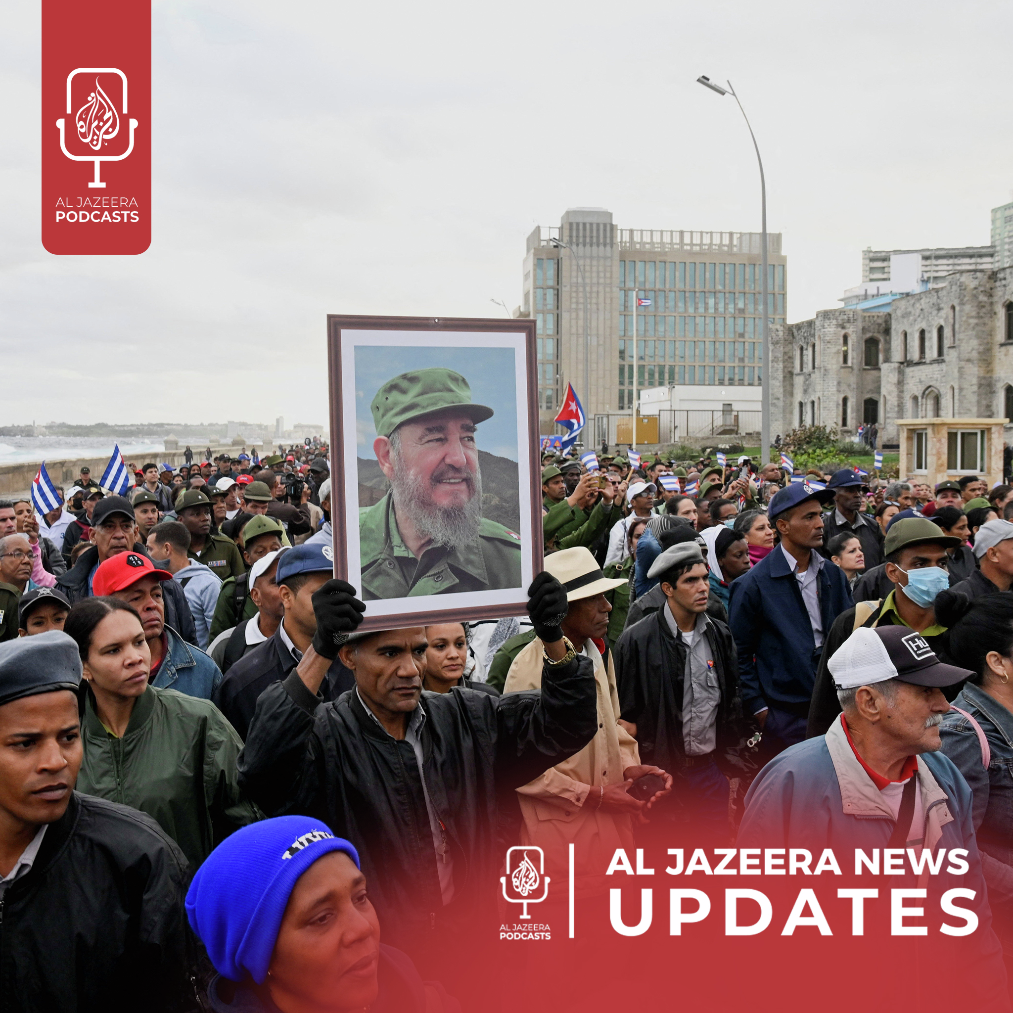 US senators in Denmark, Protests in Cuba