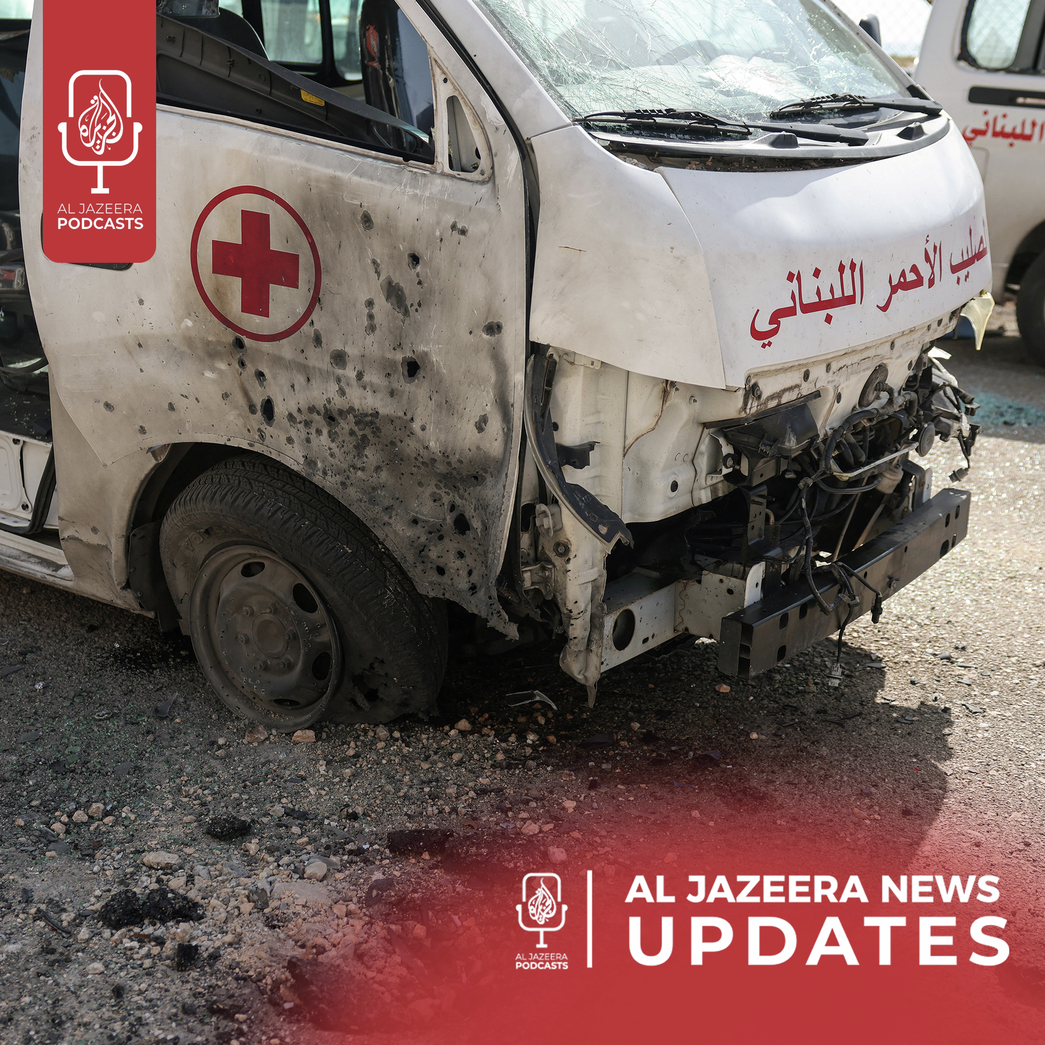 US blockade of Iranian ports underway, Israel strikes Red Cross office in Tyre