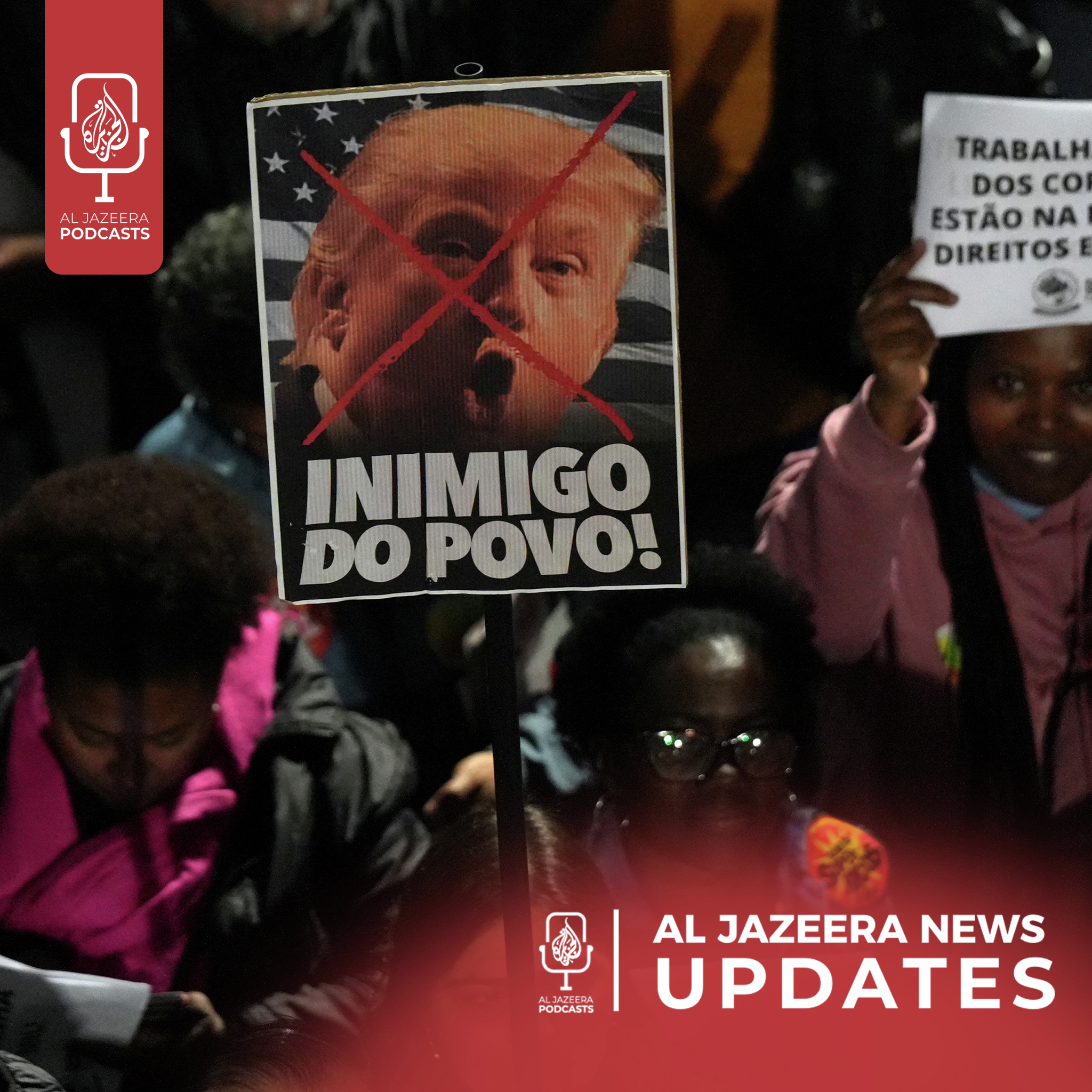 Judge blocks birthright citizenship order, Brazil anti-Trump protests