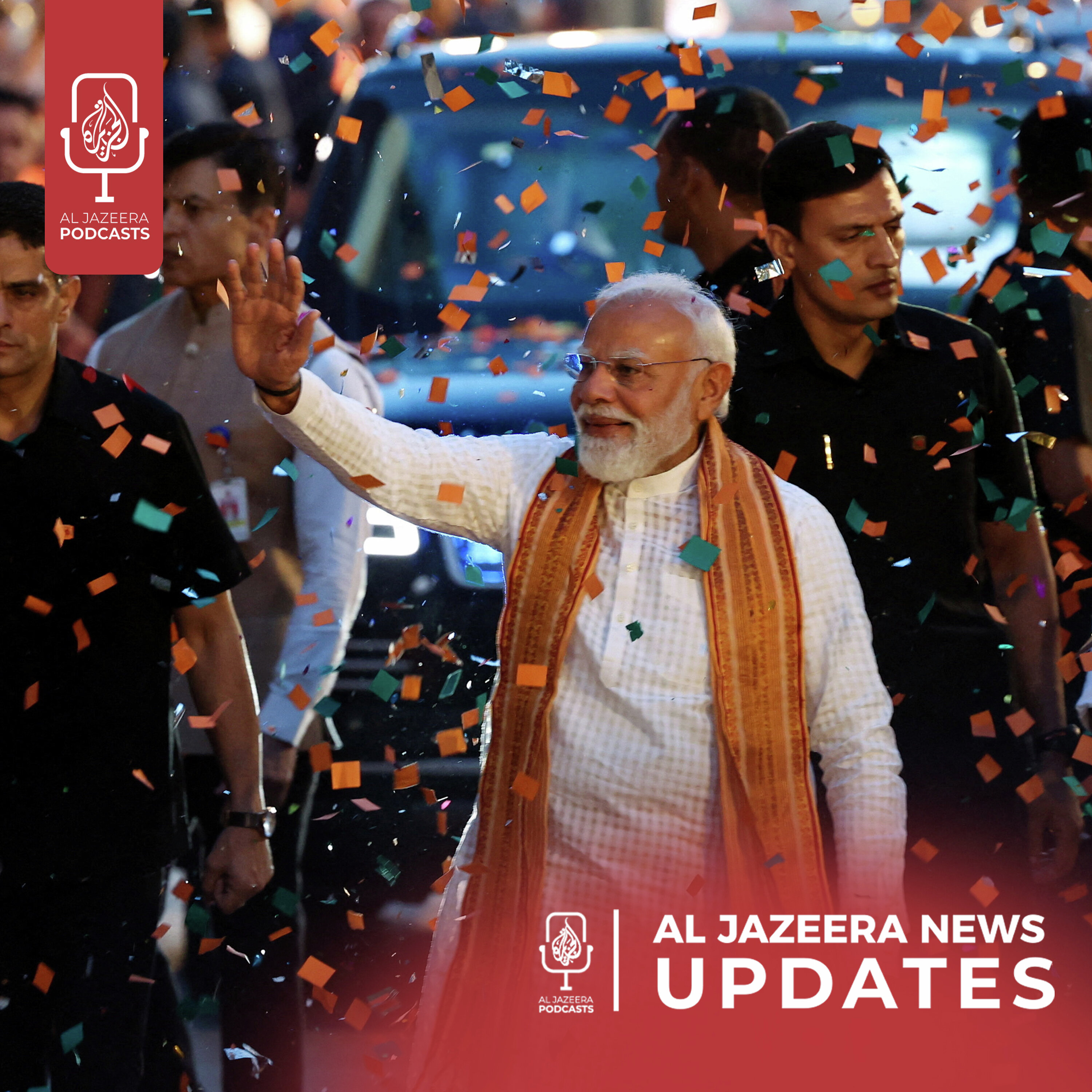 UAE accuses Iran of strikes, India's state assembly elections episode artwork