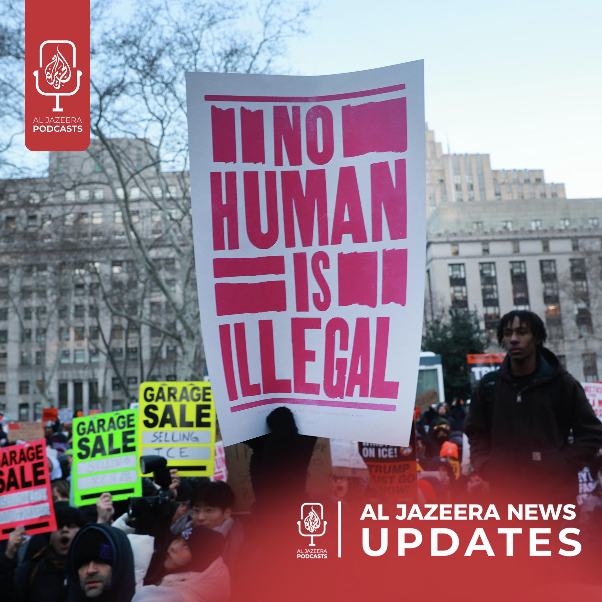 Anti-ICE protests across US, Israel says Rafah crossing to open on Sunday