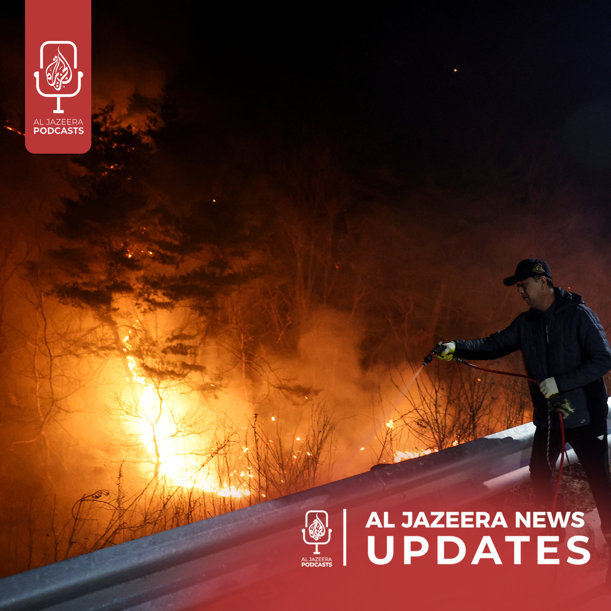 US attacks on Yemen, South Korea wildfires