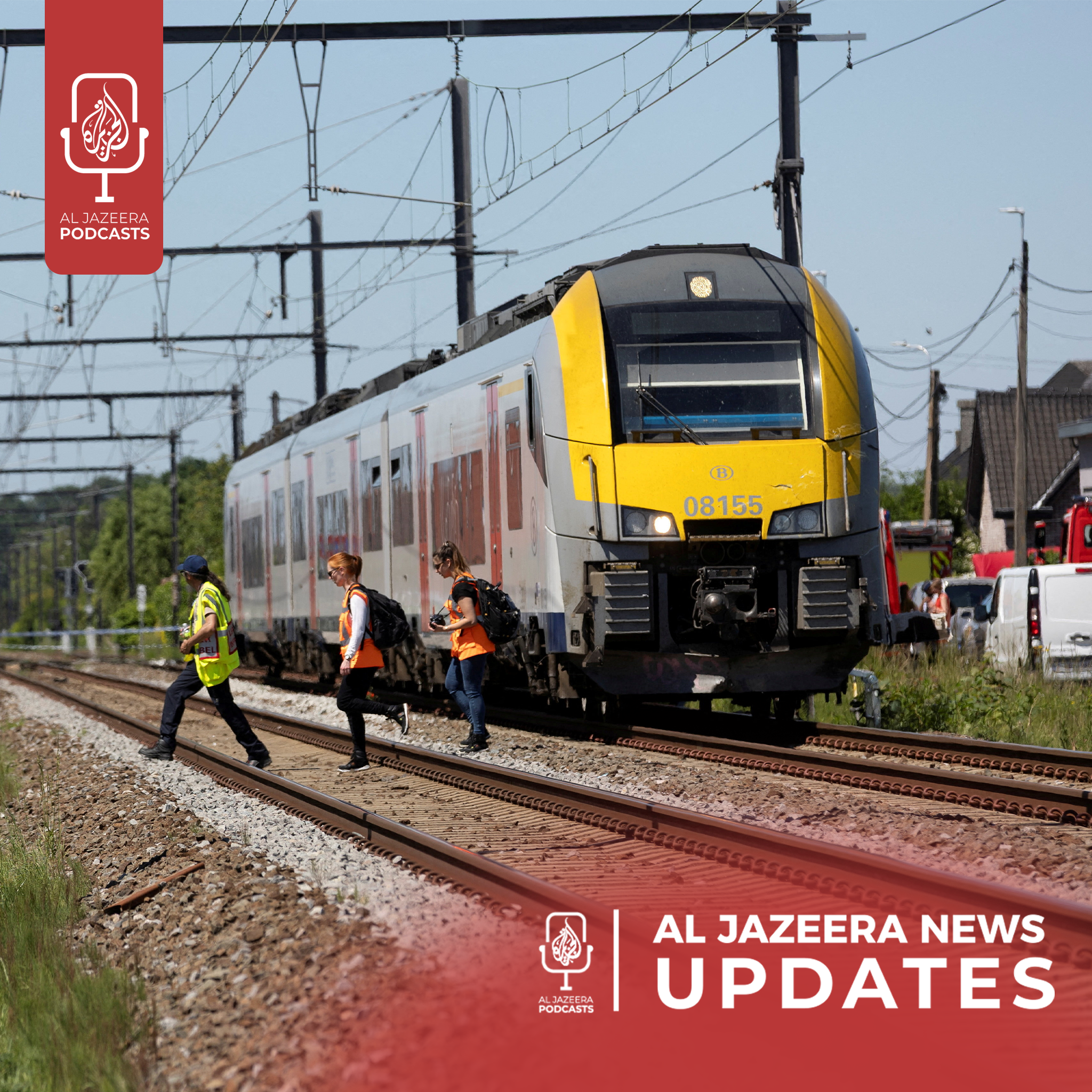Seven Palestinians killed by Israeli strike in Gaza, Belgium train-school bus collision 