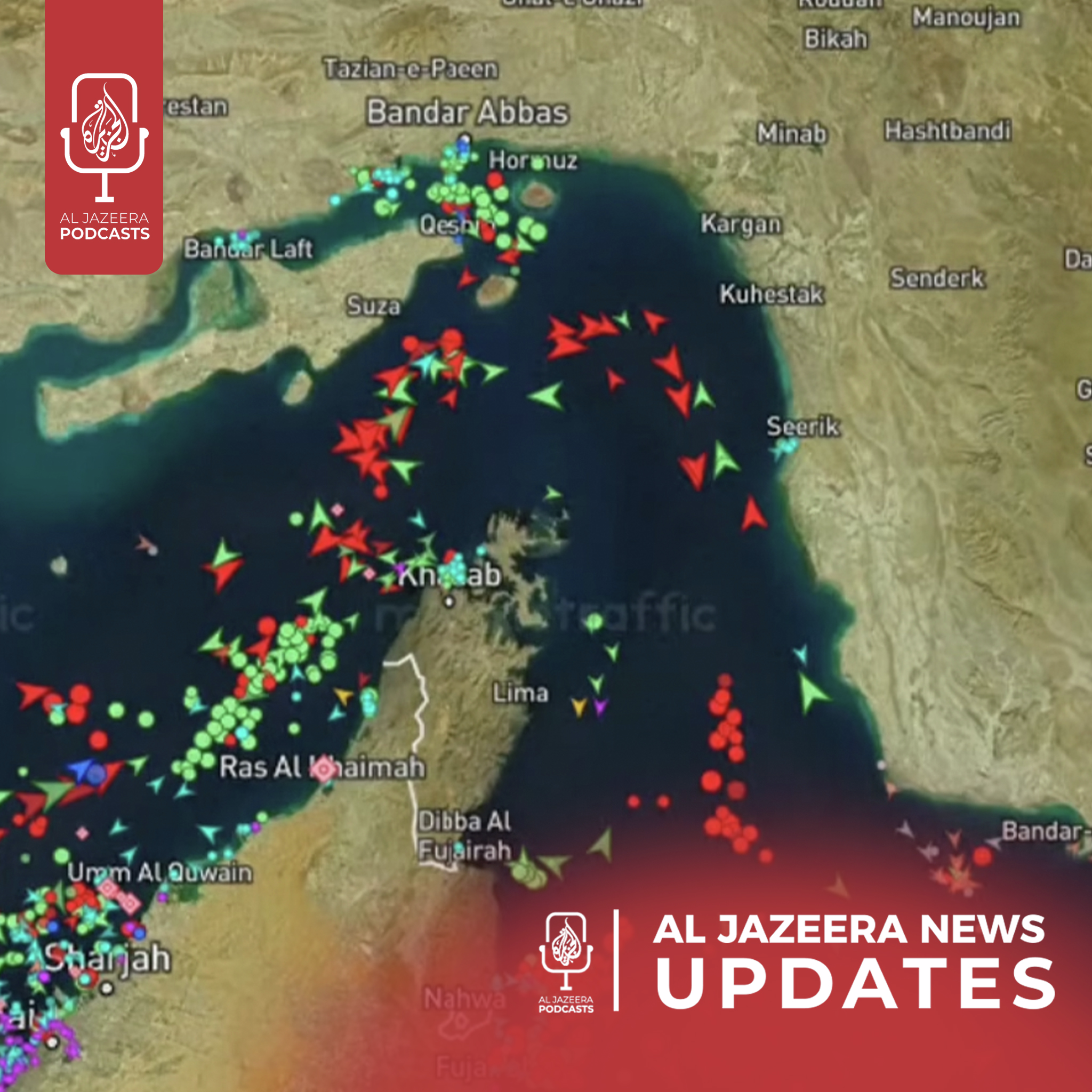 Trump optimistic about Iran, Ships transit in Hormuz