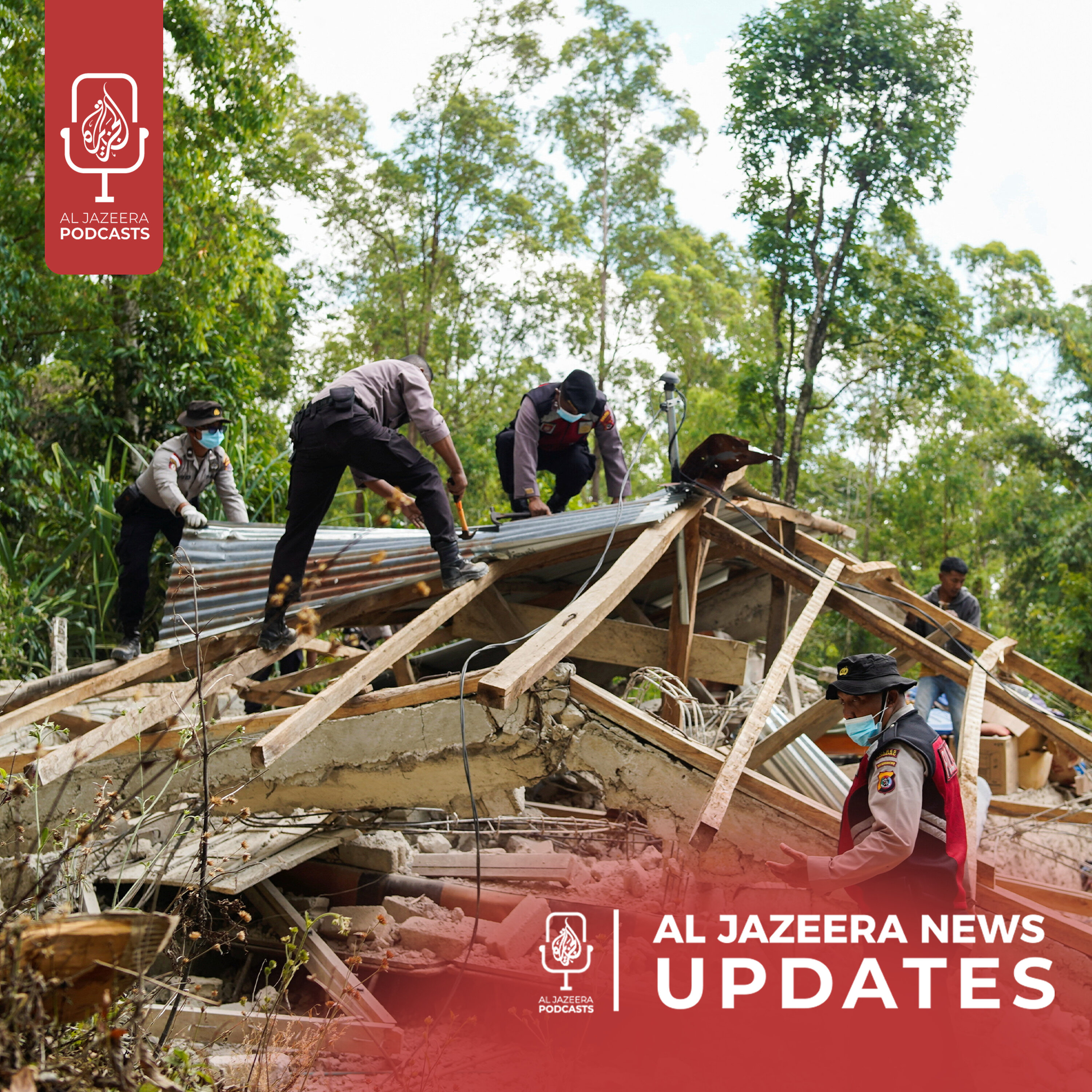 Deadly Israeli strikes in southern Lebanon, 47 killed in Indonesia earthquake episode artwork