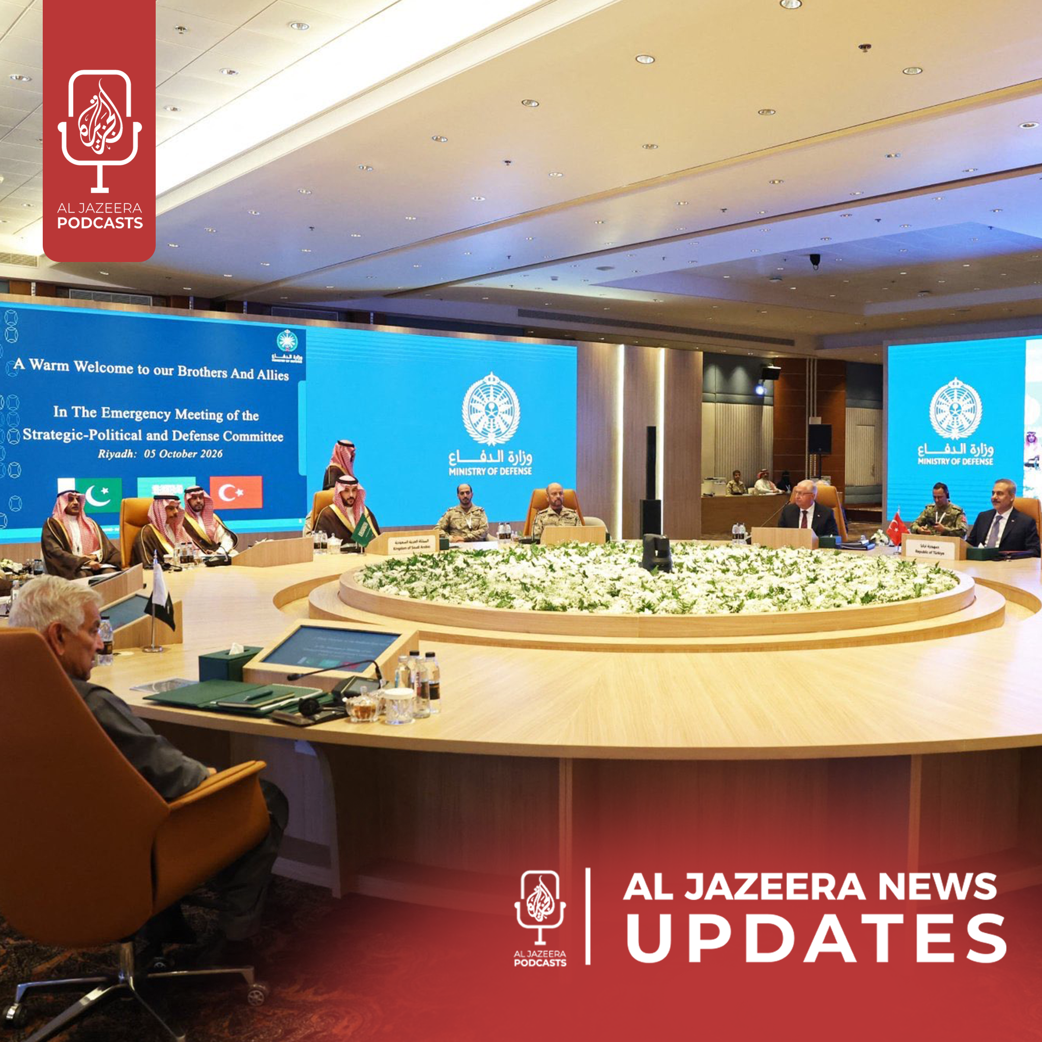 Mecca defence pact activated, Russian attacks on Ukraine episode artwork