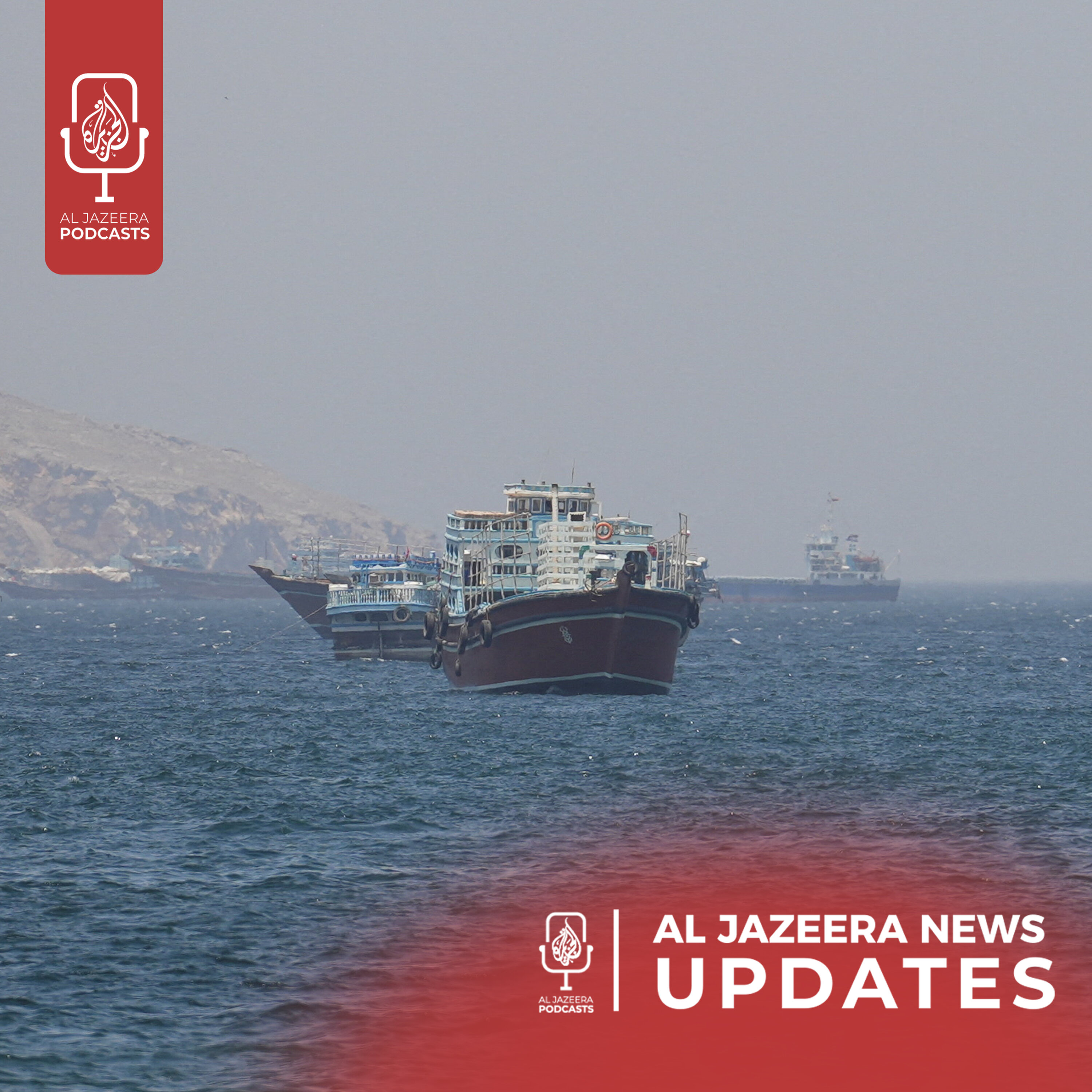 US established 'safe corridor' in Hormuz, Iran media reports US ship struck episode artwork