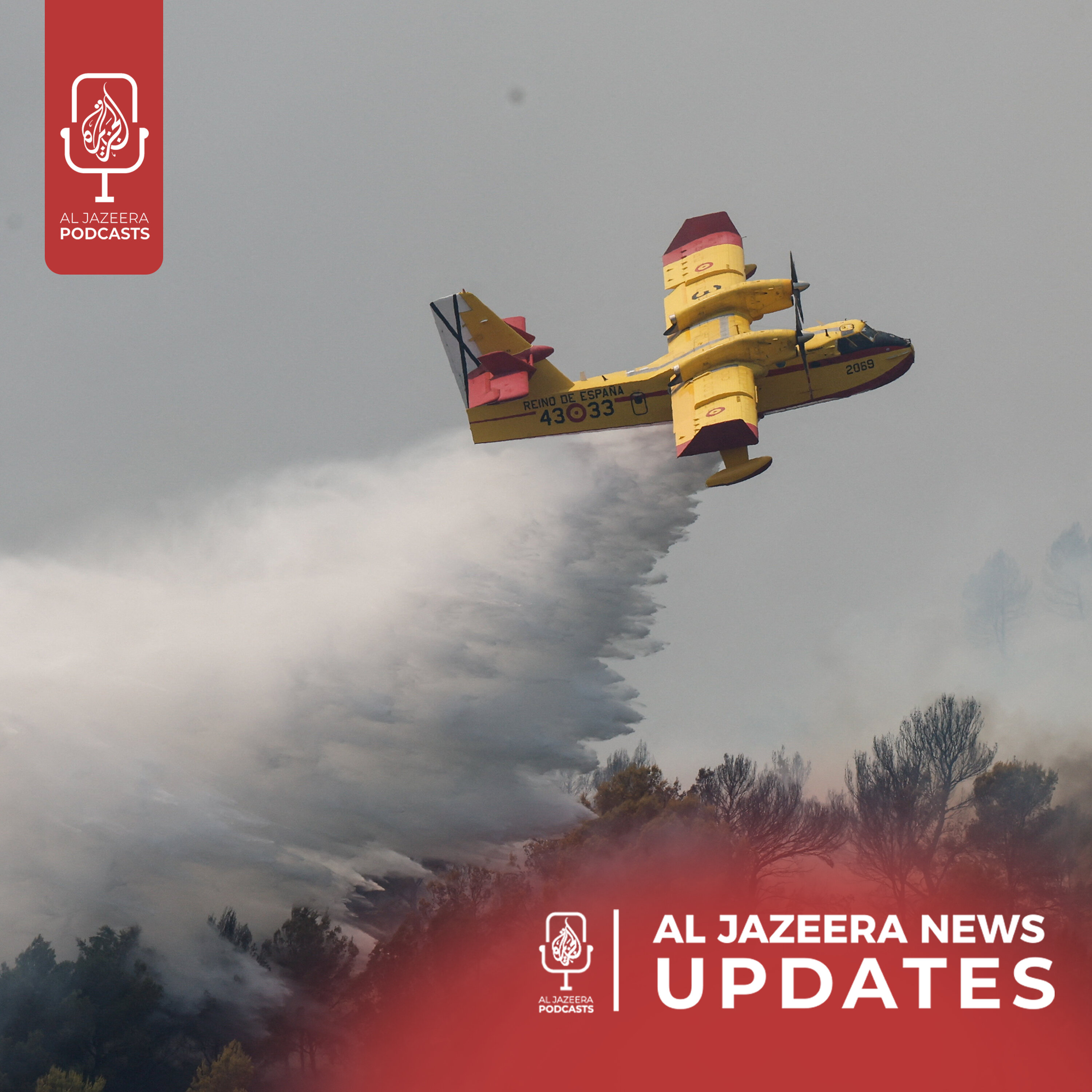 Israeli offensive in occupied West Bank, Europe wildfires