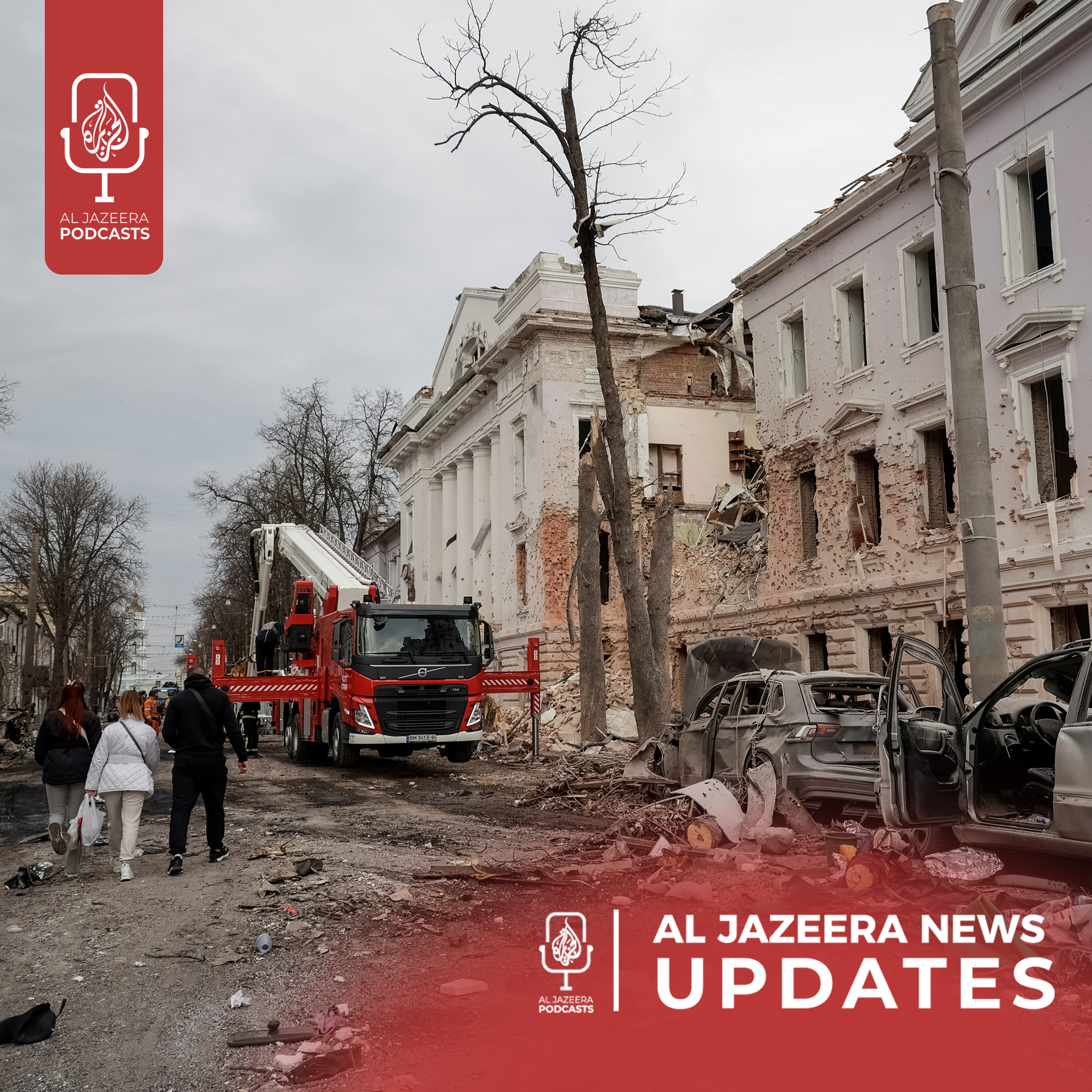 Multiple strikes hit Ukraine, Six brothers killed in Gaza strike