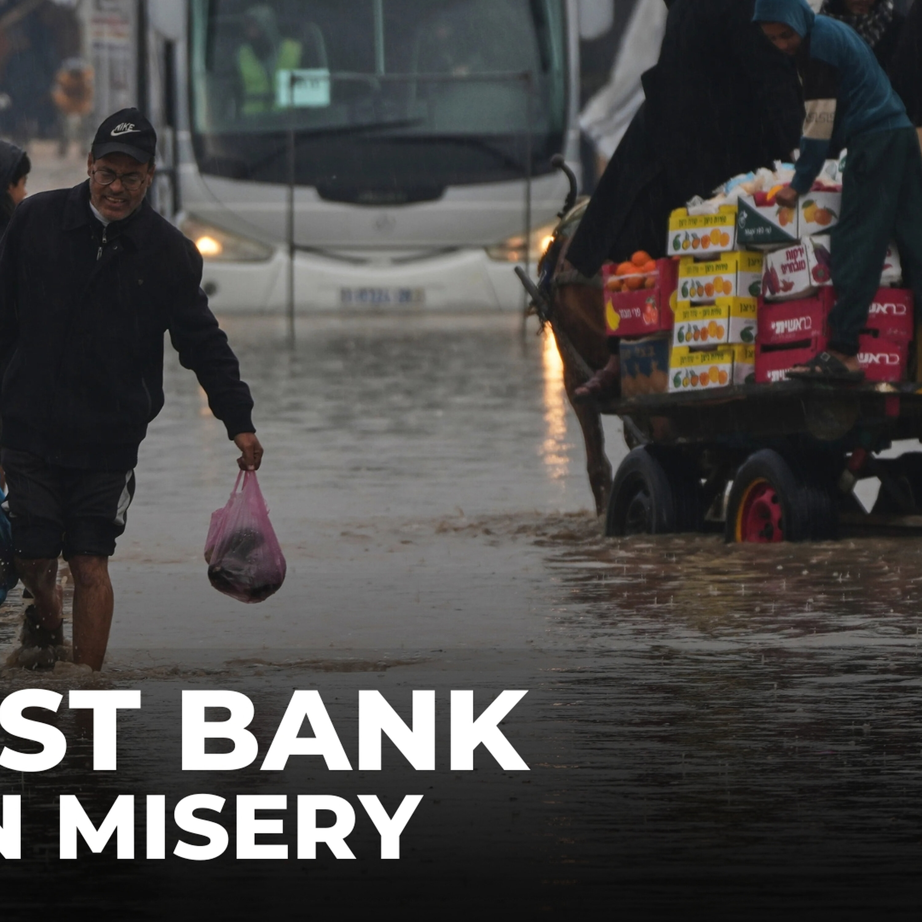 Occupied West Bank rains: Downpour brings misery for displaced Palestinians Occupied West Bank rains: Downpour brings misery for displaced Palestinians