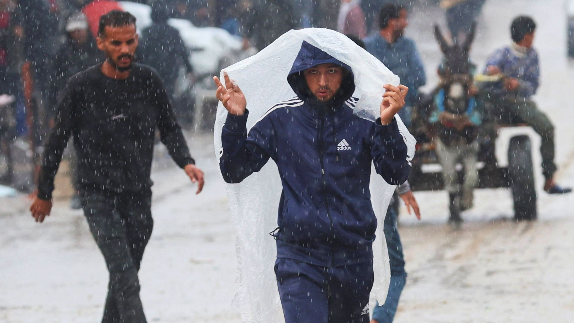 Heavy rains, flooding as Storm Byron batters war-torn Gaza