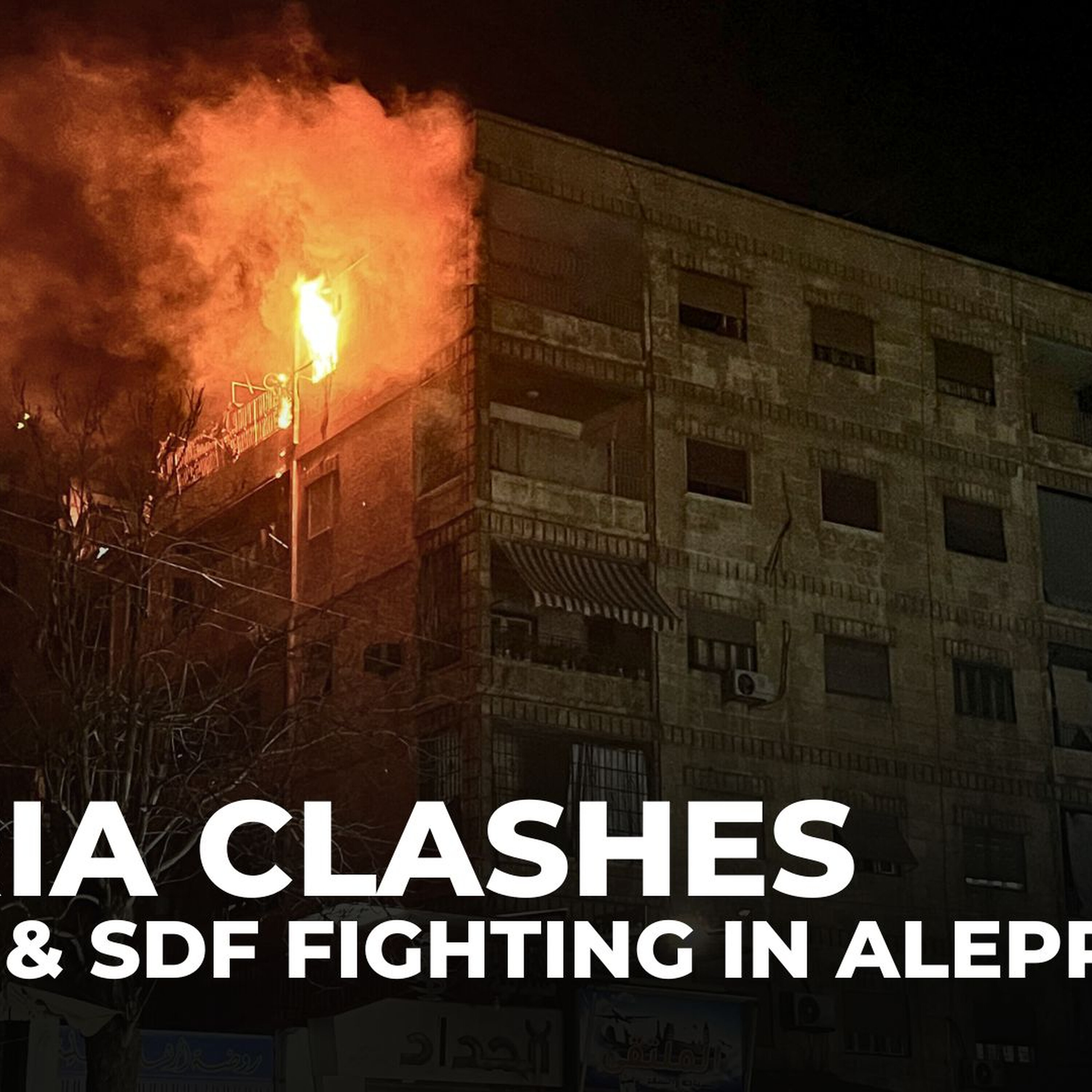 At least two killed in Aleppo clashes between Syrian army, Kurdish-led SDF At least two killed in Aleppo clashes between Syrian army, Kurdish-led SDF