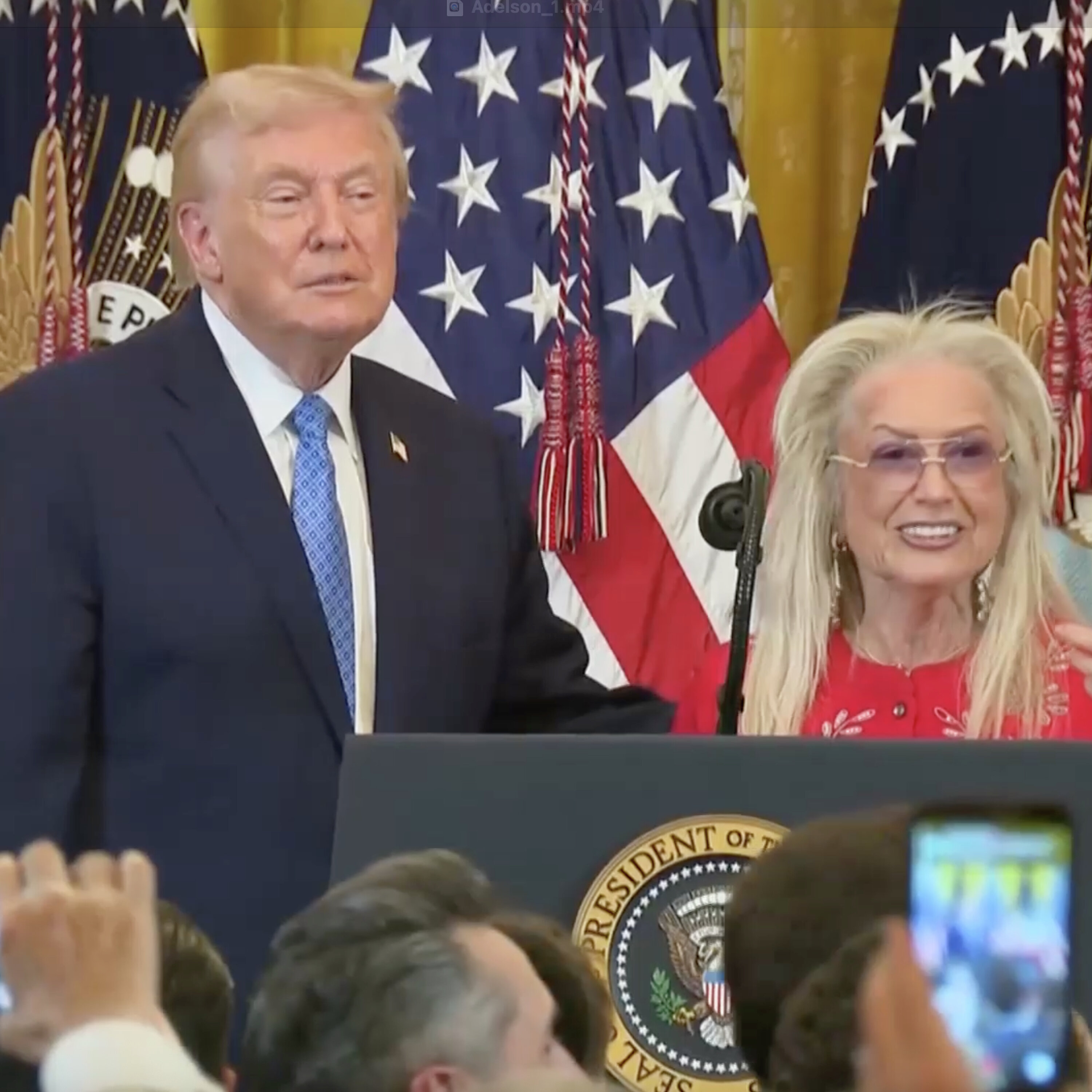 Trump says Miriam Adelson offered another $250M for third term Trump says Miriam Adelson offered another $250M for third term