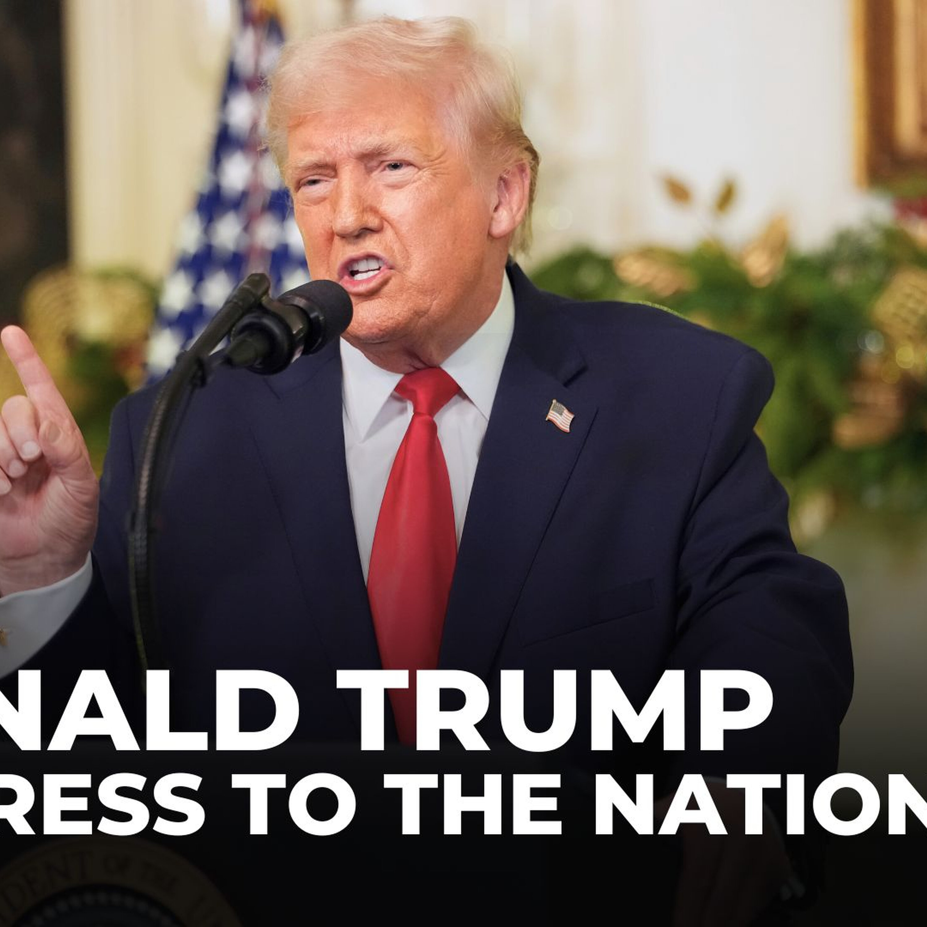 Trump touts achievements, attacks immigrants in White House address Trump touts achievements, attacks immigrants in White House address