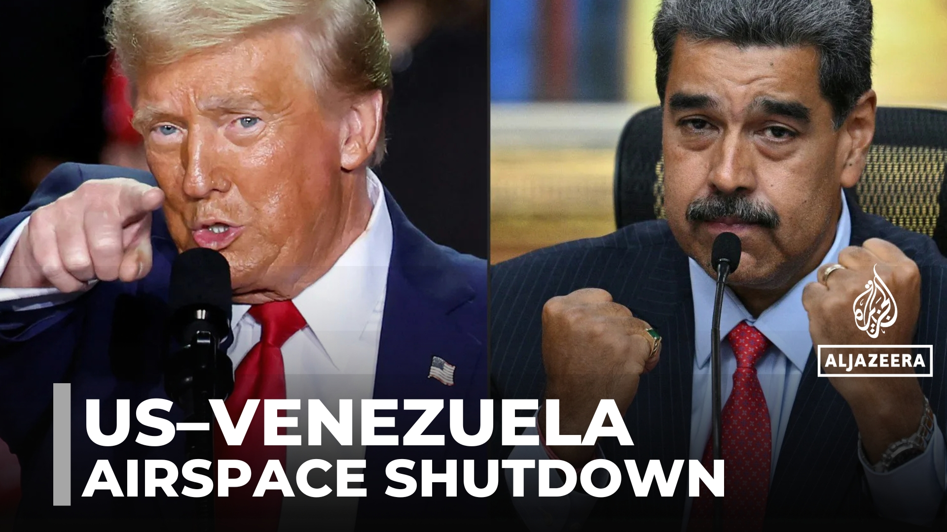 Trump says Venezuela airspace to be shut ‘in its entirety’ as tensions rise