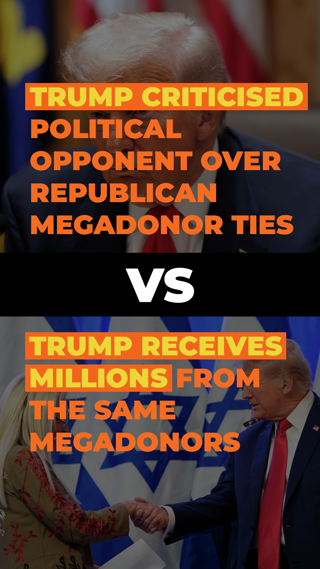 The megadonor hypocrisy