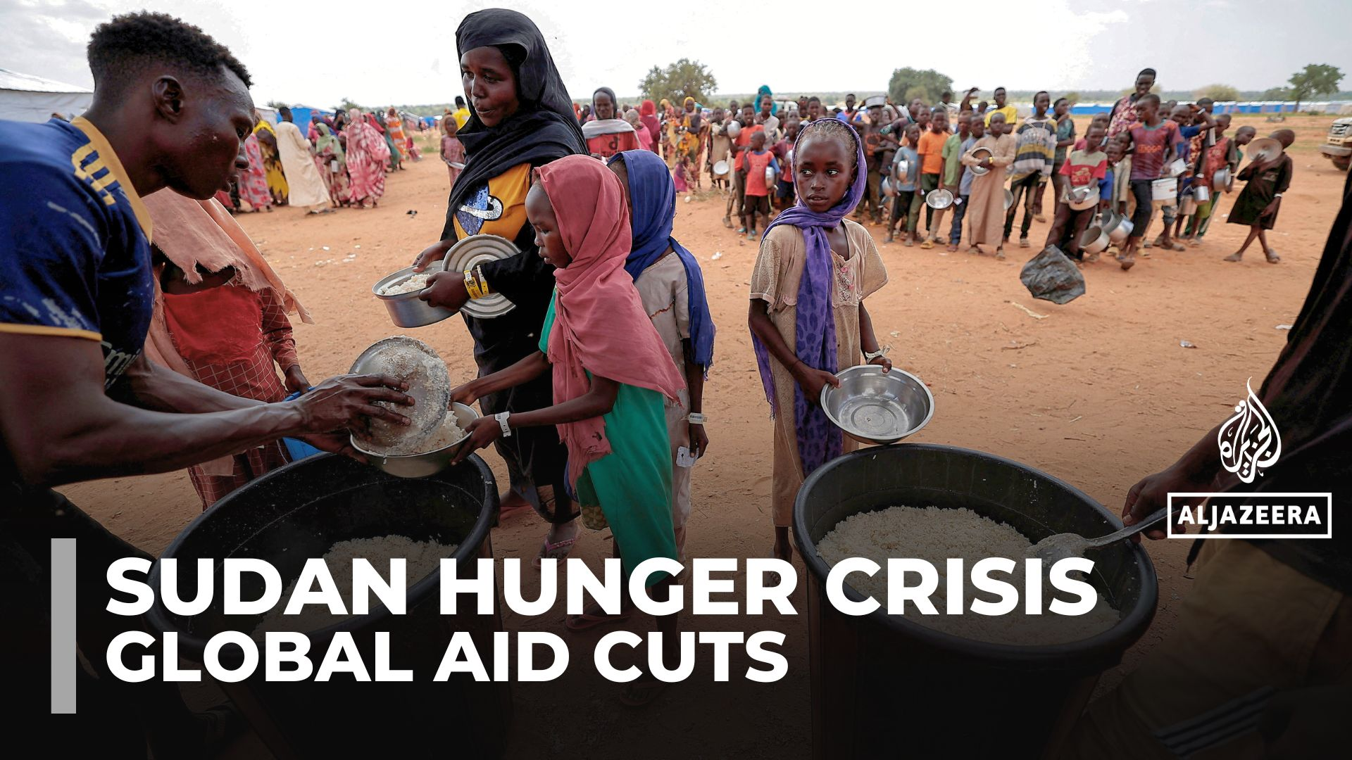 Global aid cuts push millions of displaced Sudanese towards hunger