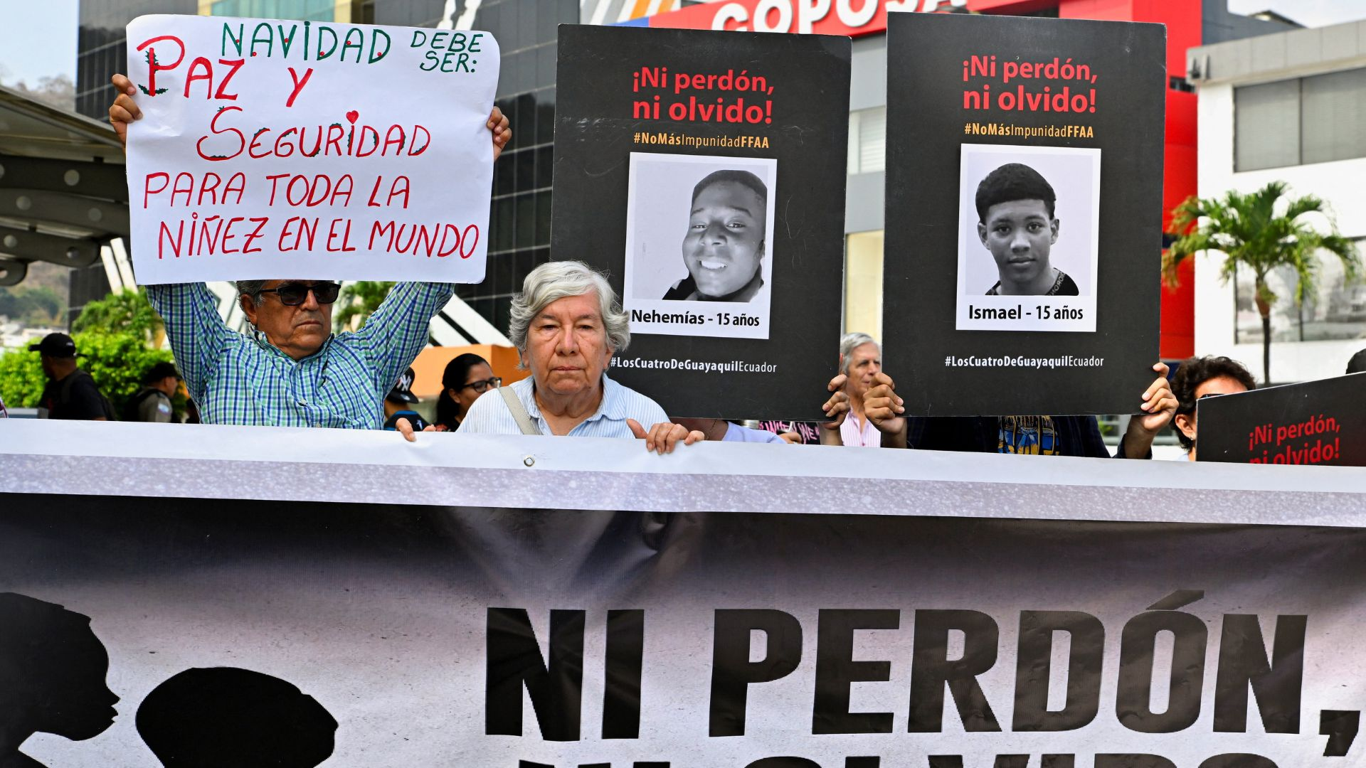 Ecuador soldiers sentenced to 34 years in prison for disappearing children