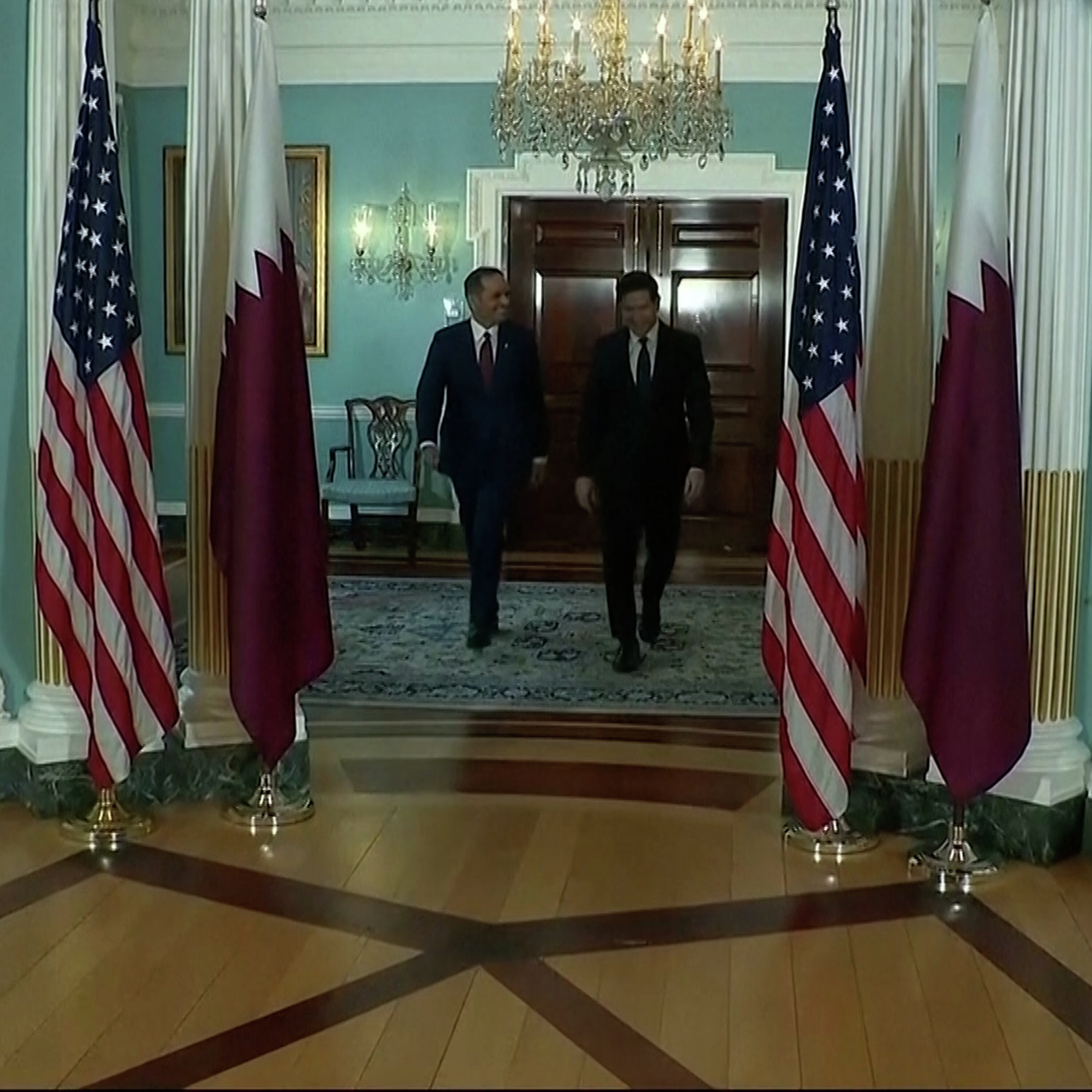 Qatar PM urges Gaza aid surge in talks with US Secretary of State Qatar PM urges Gaza aid surge in talks with US Secretary of State