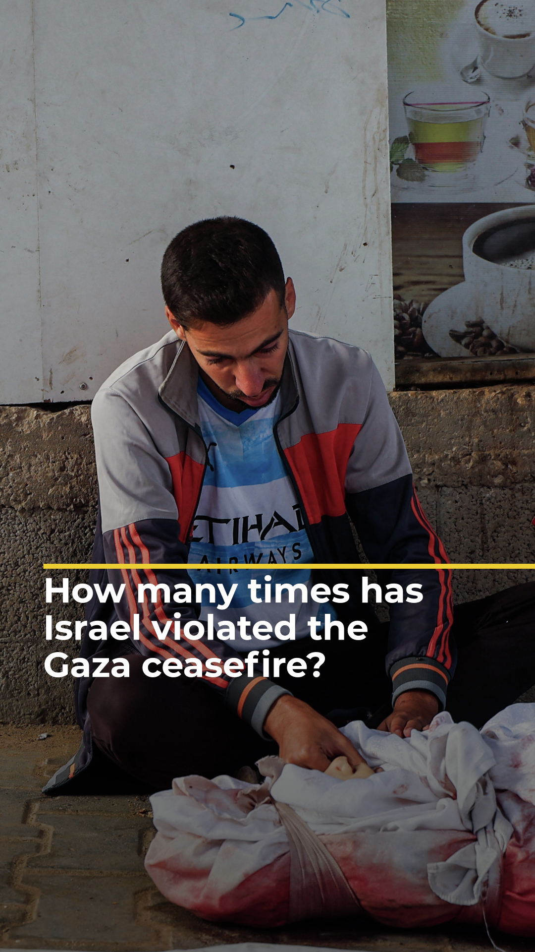 How many times has Israel violated the Gaza ceasefire? | AJ #shorts