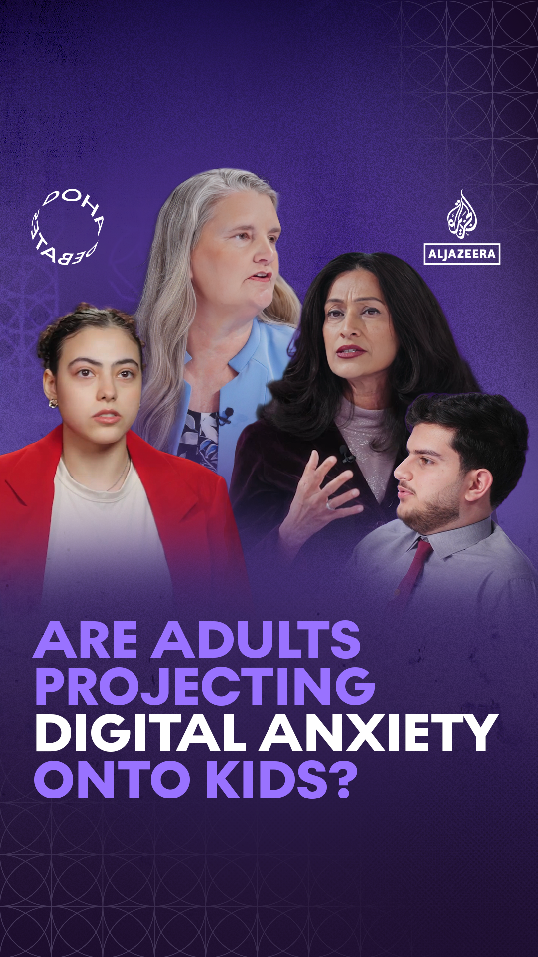 Are adults projecting their digital anxiety onto kids?  #DohaDebates