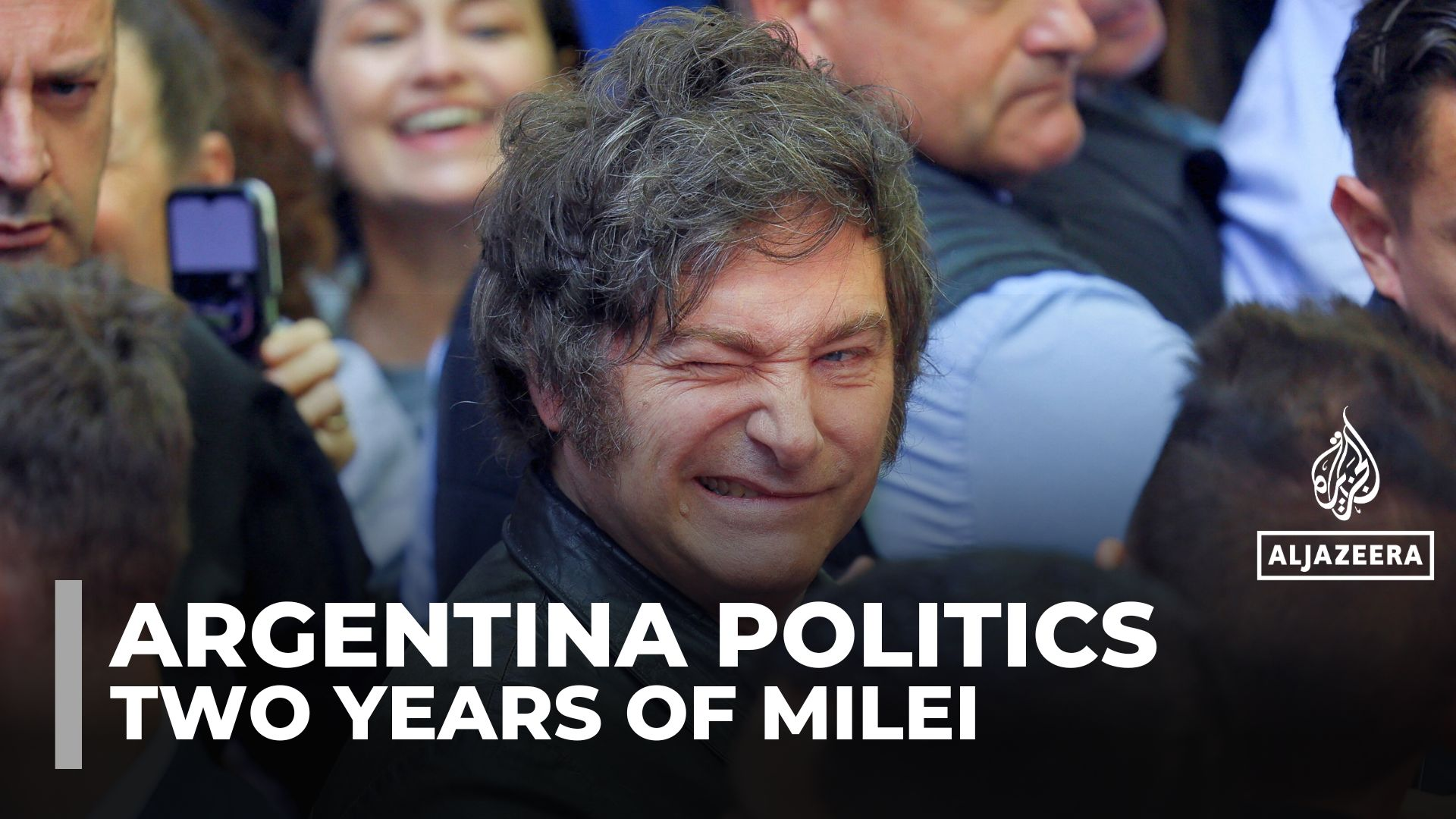 Argentina's President Javier Milei marks two turbulent years in office