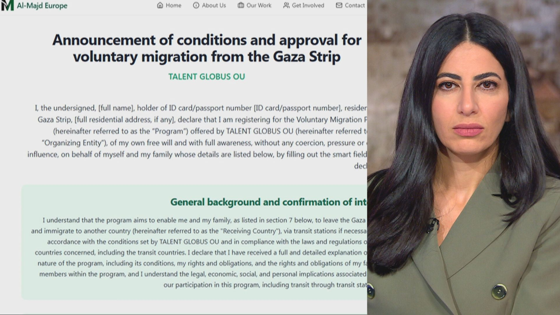 Al Jazeera uncovers suspicious group behind transfer of Palestinians from Gaza