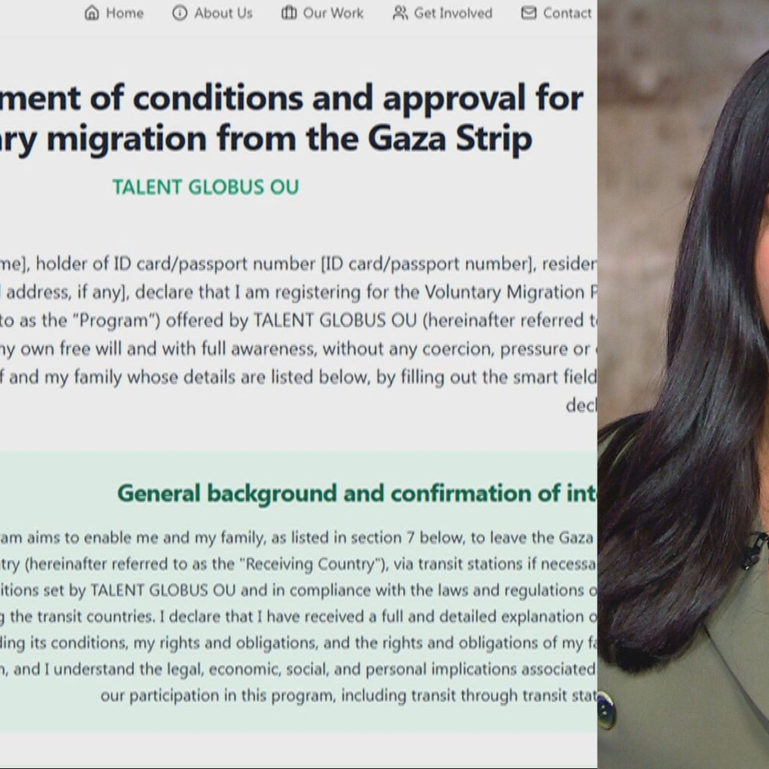 Al Jazeera uncovers suspicious group behind transfer of Palestinians from Gaza Al Jazeera uncovers suspicious group behind transfer of Palestinians from Gaza