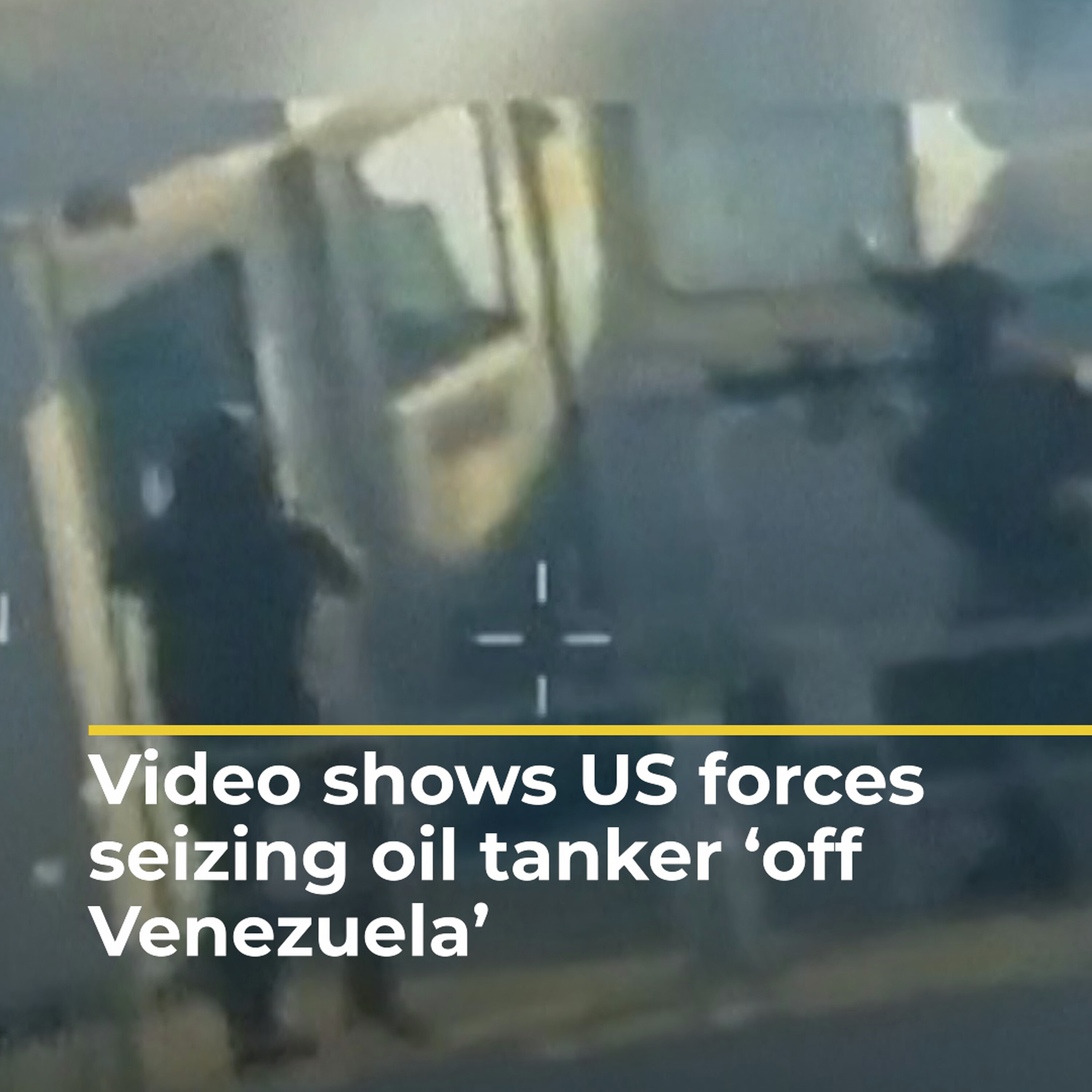 US says it seized oil tanker off Venezuela coast US says it seized oil tanker off Venezuela coast